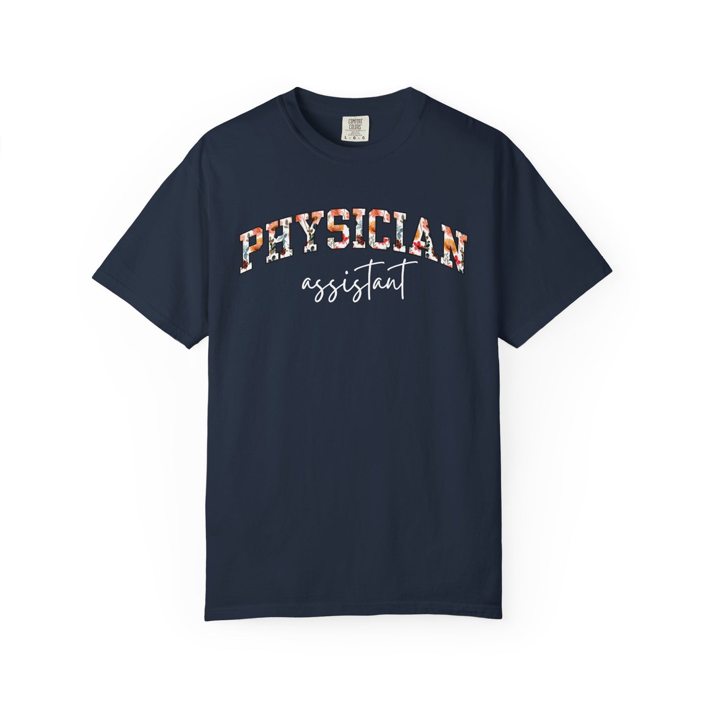 Floral Physician Assistant Shirt