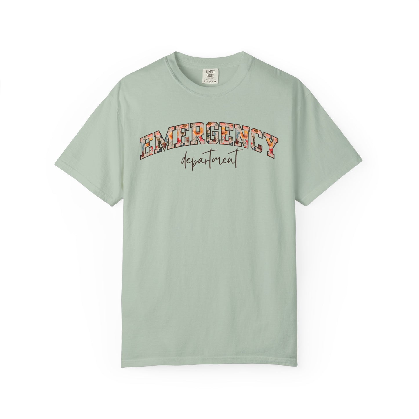 Floral Emergency Department Shirt