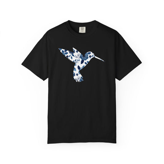 Floral Hummingbird Shirt