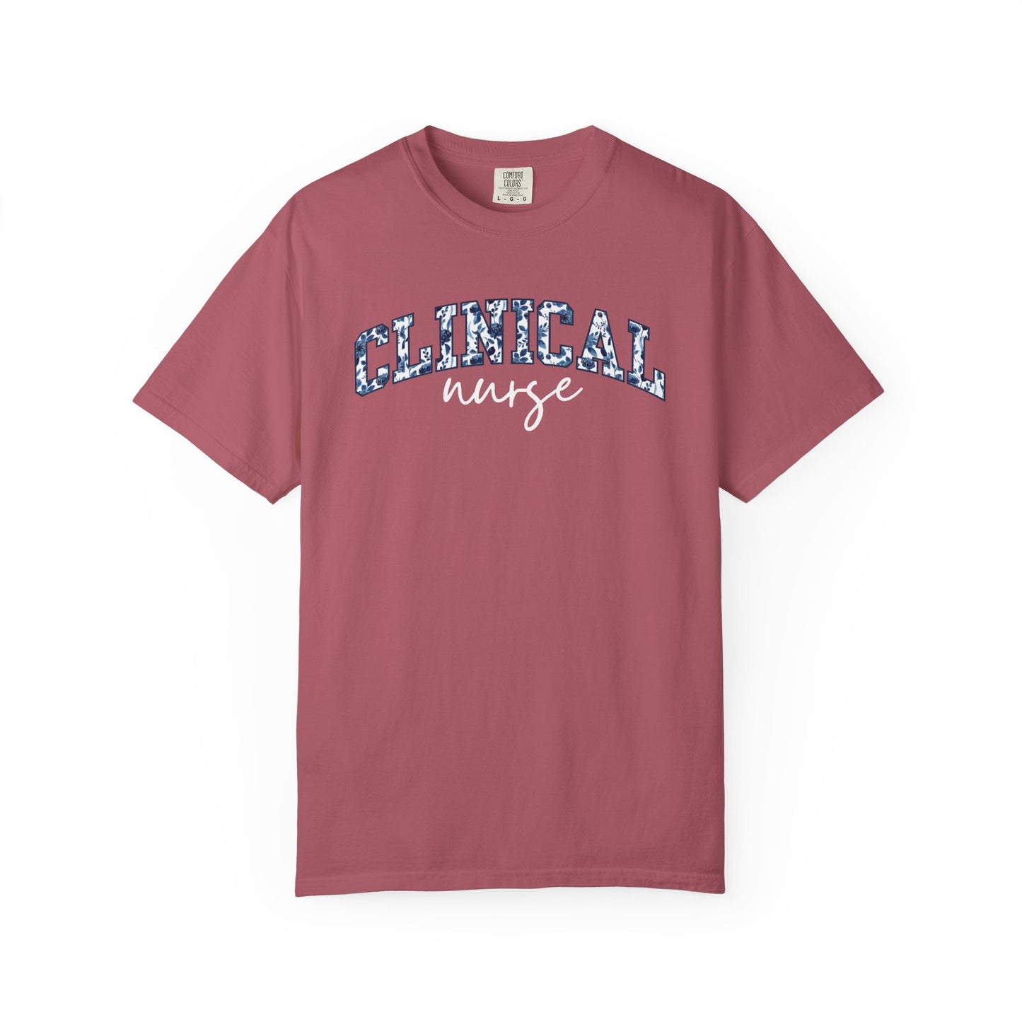 Floral Clinical Nurse Shirt