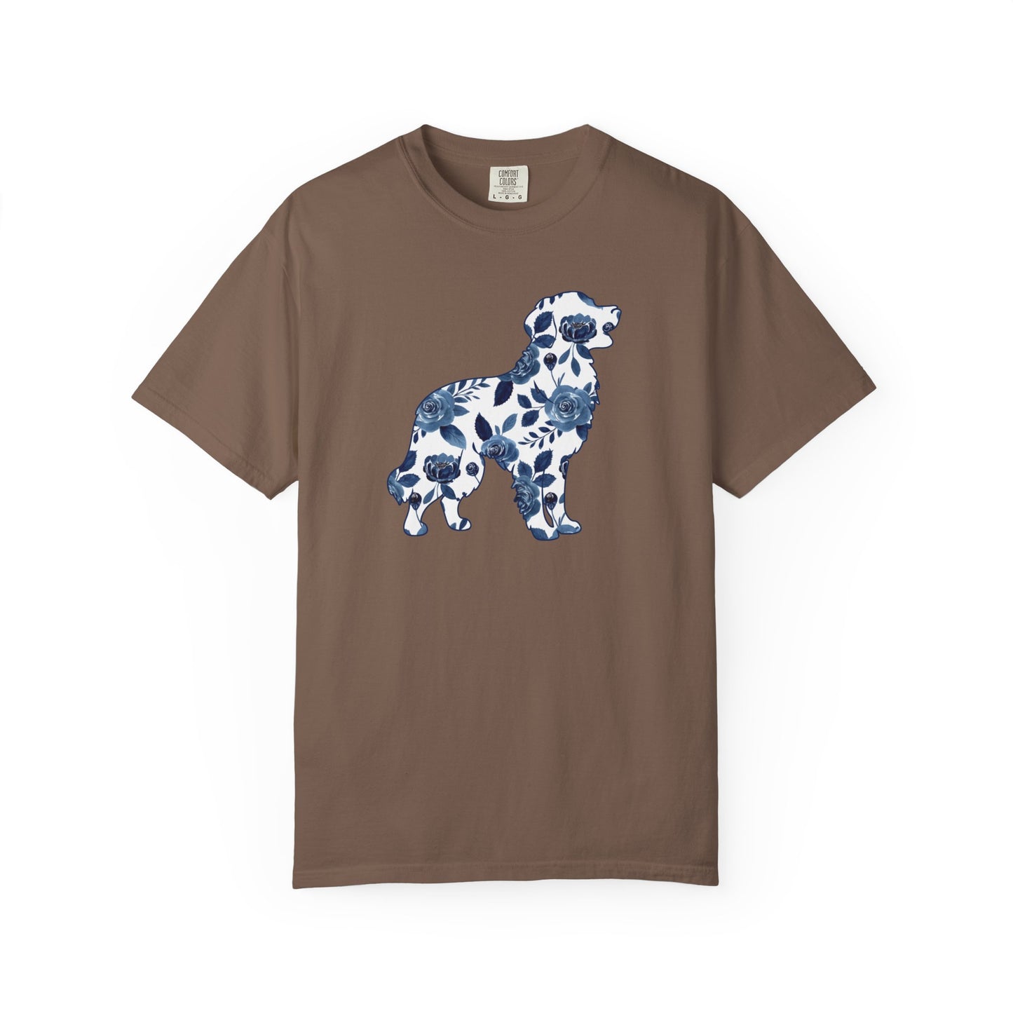 Floral Golden Retriever Shirt
