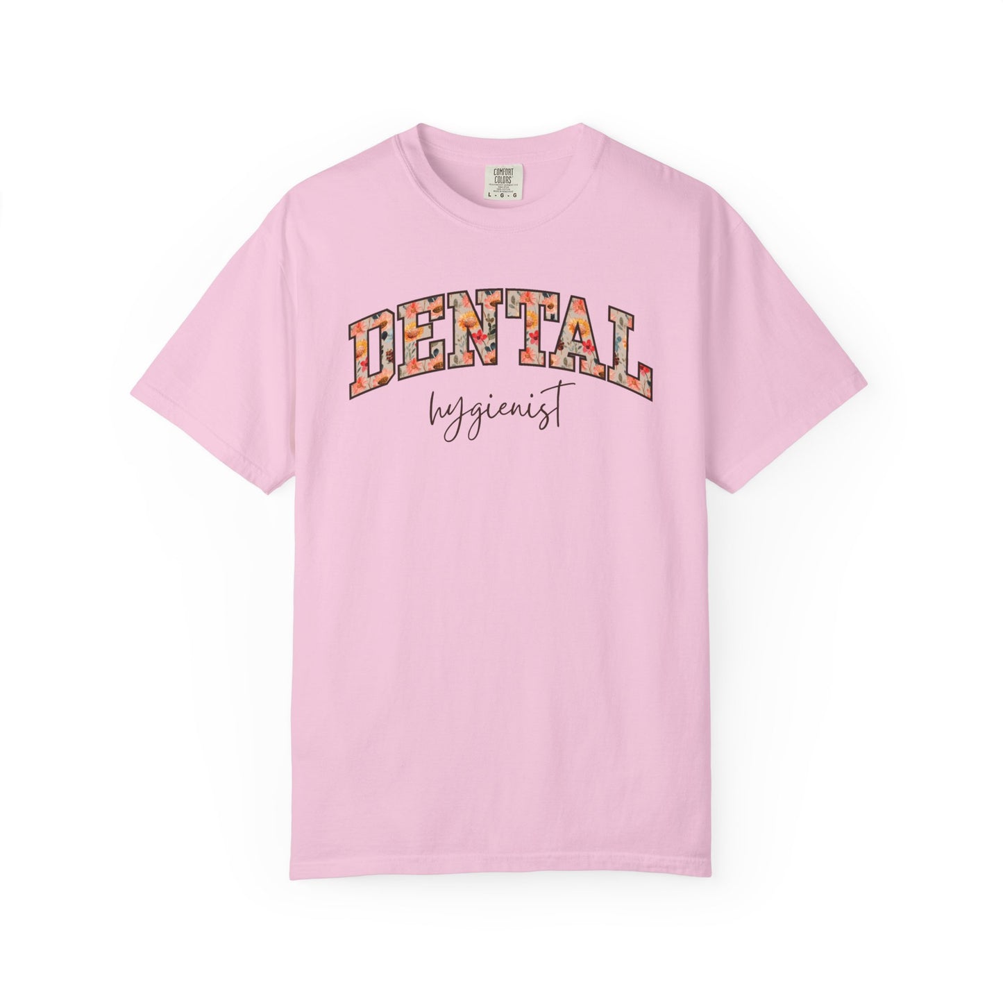 Floral Dental Hygienist Shirt