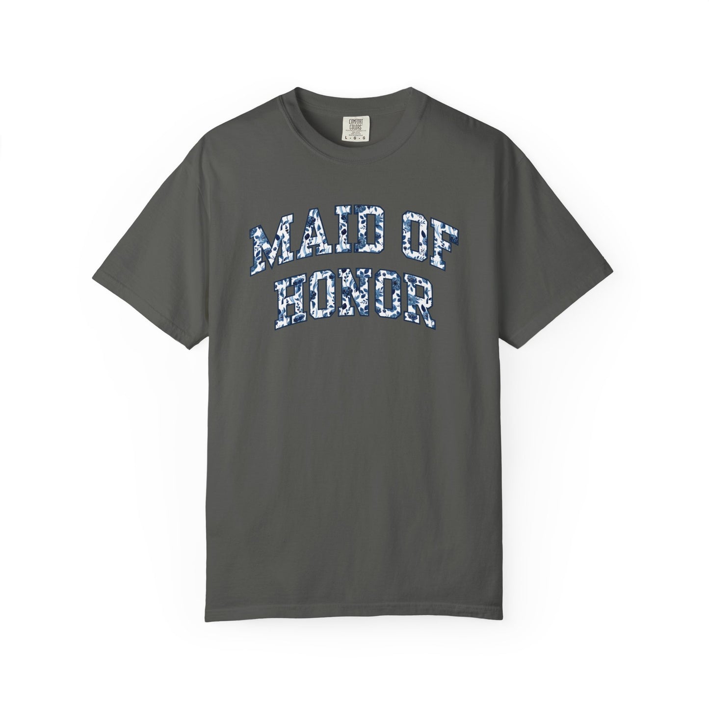 Floral Maid of Honor Shirt