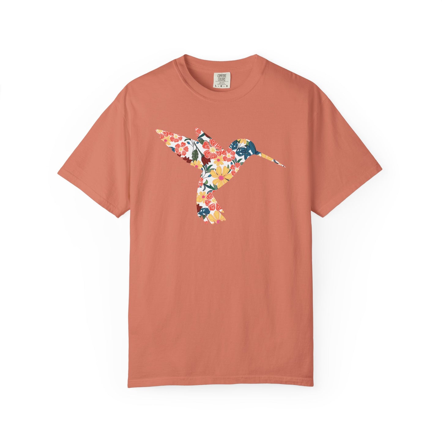 Floral Hummingbird Shirt