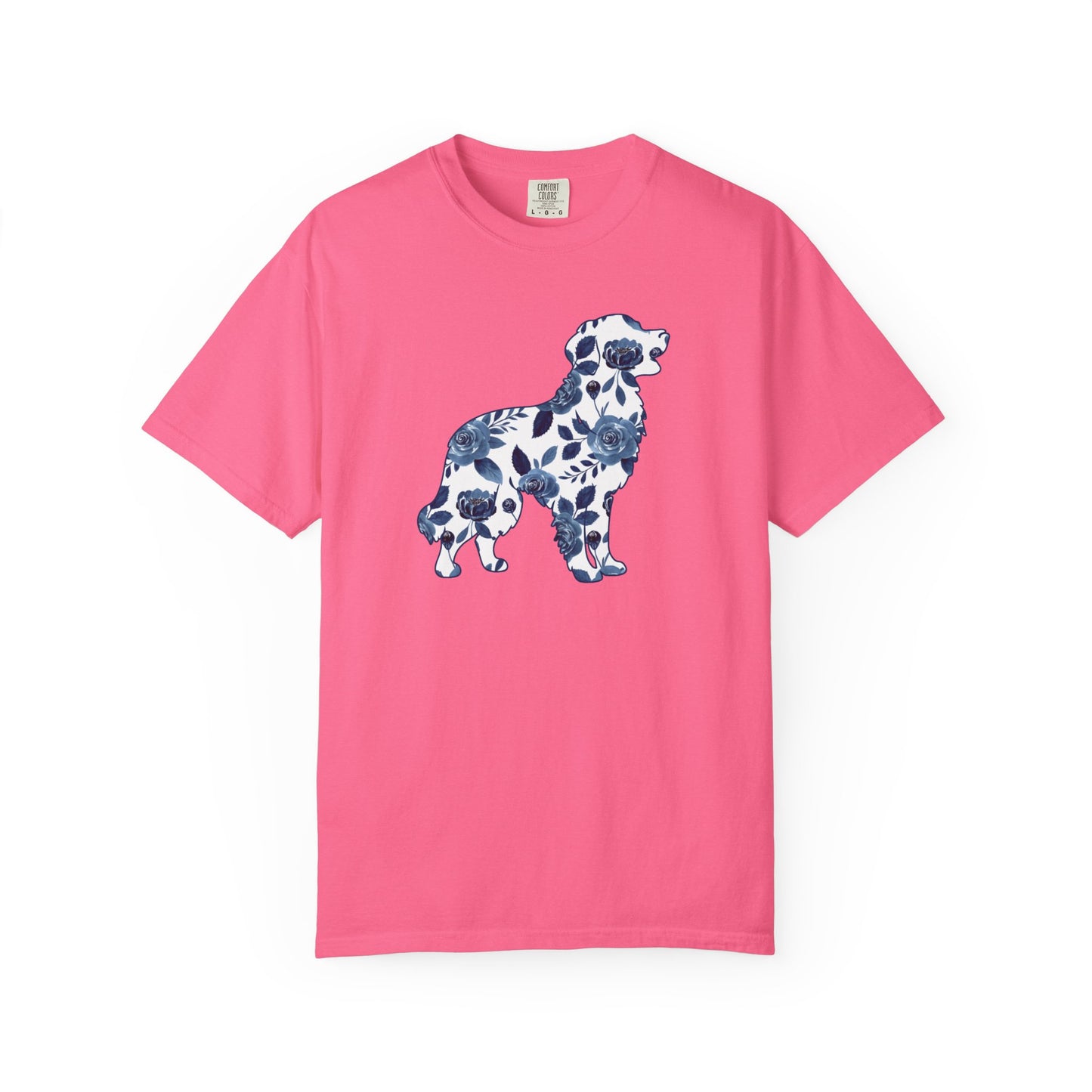 Floral Golden Retriever Shirt