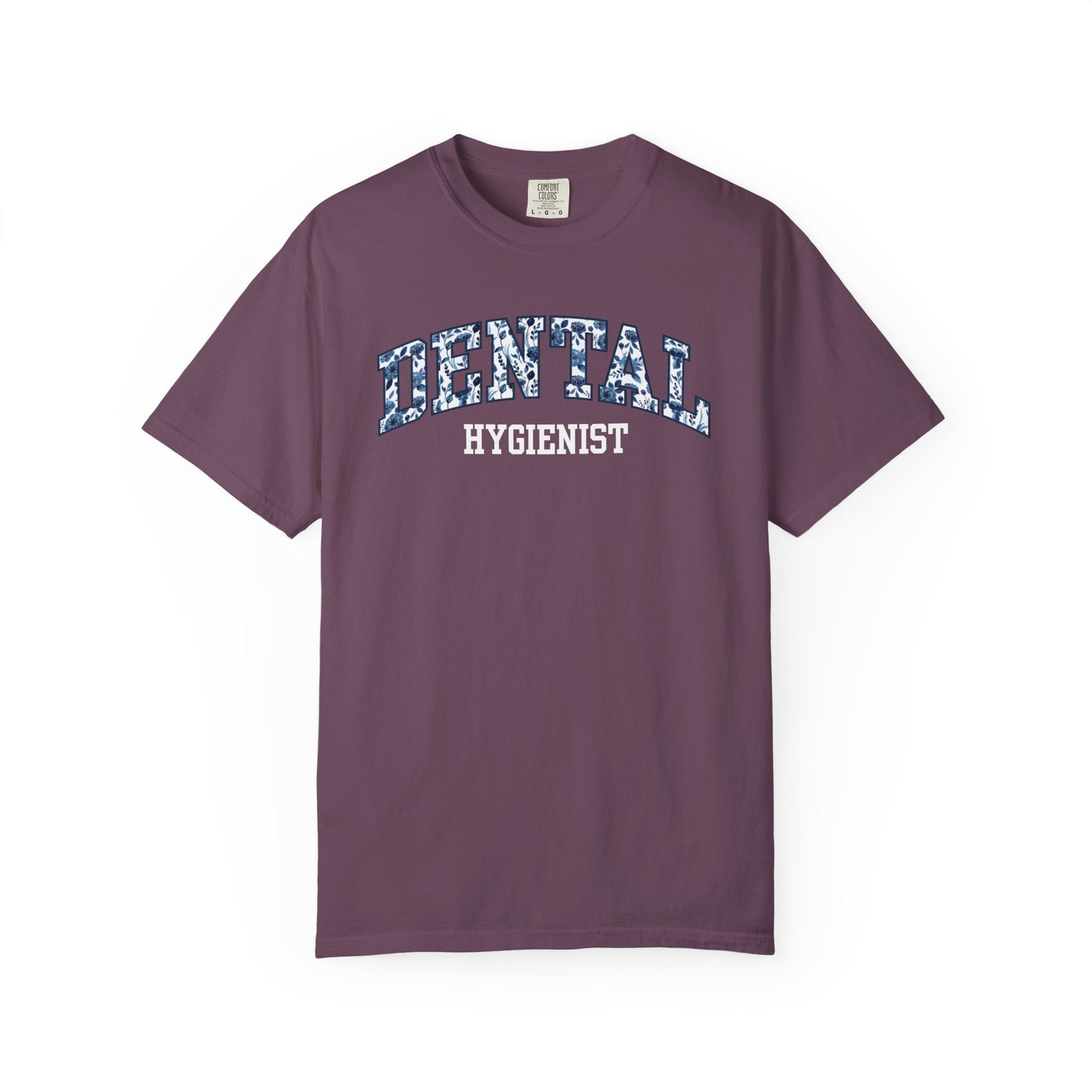 Floral Dental Hygienist Shirt