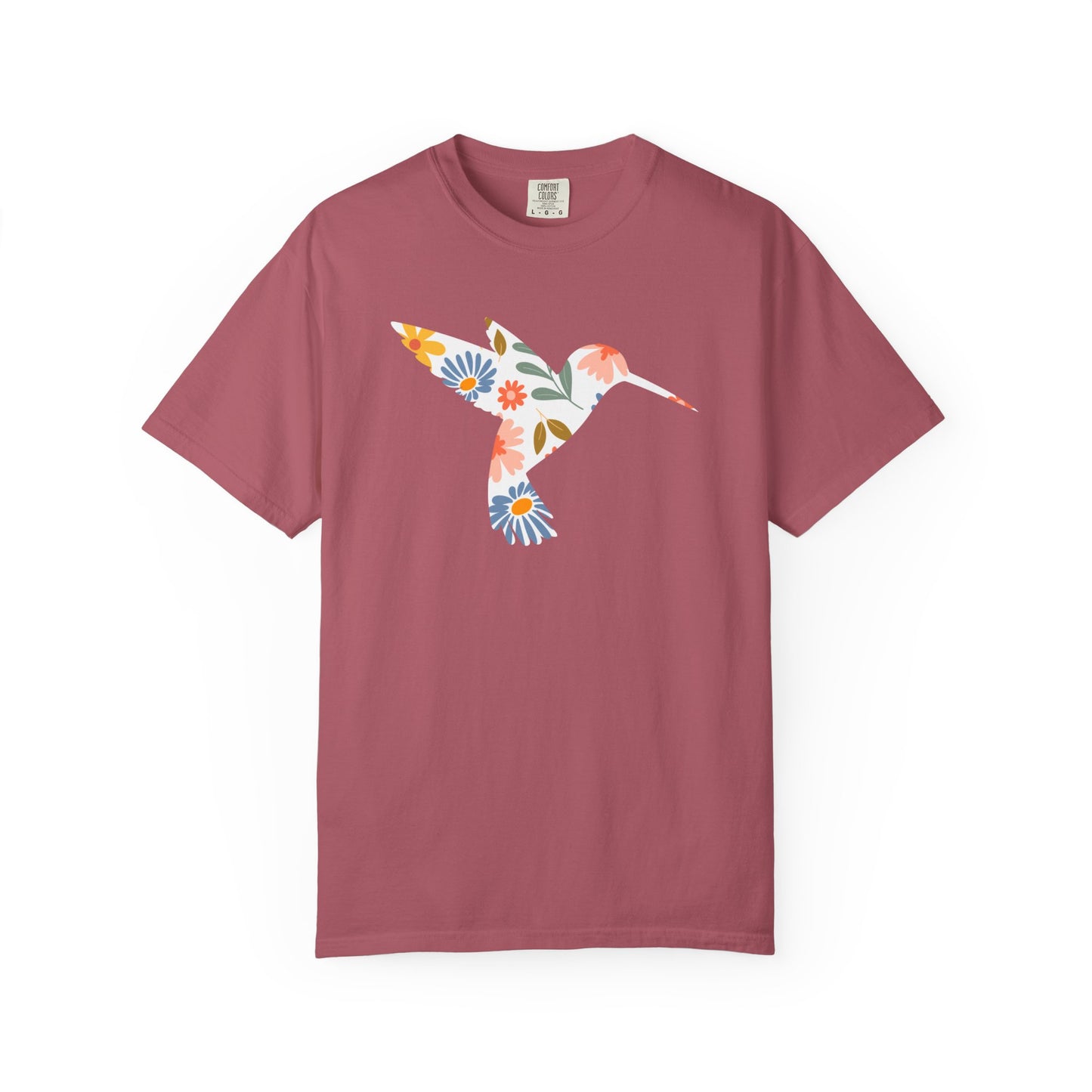 Floral Hummingbird Shirt