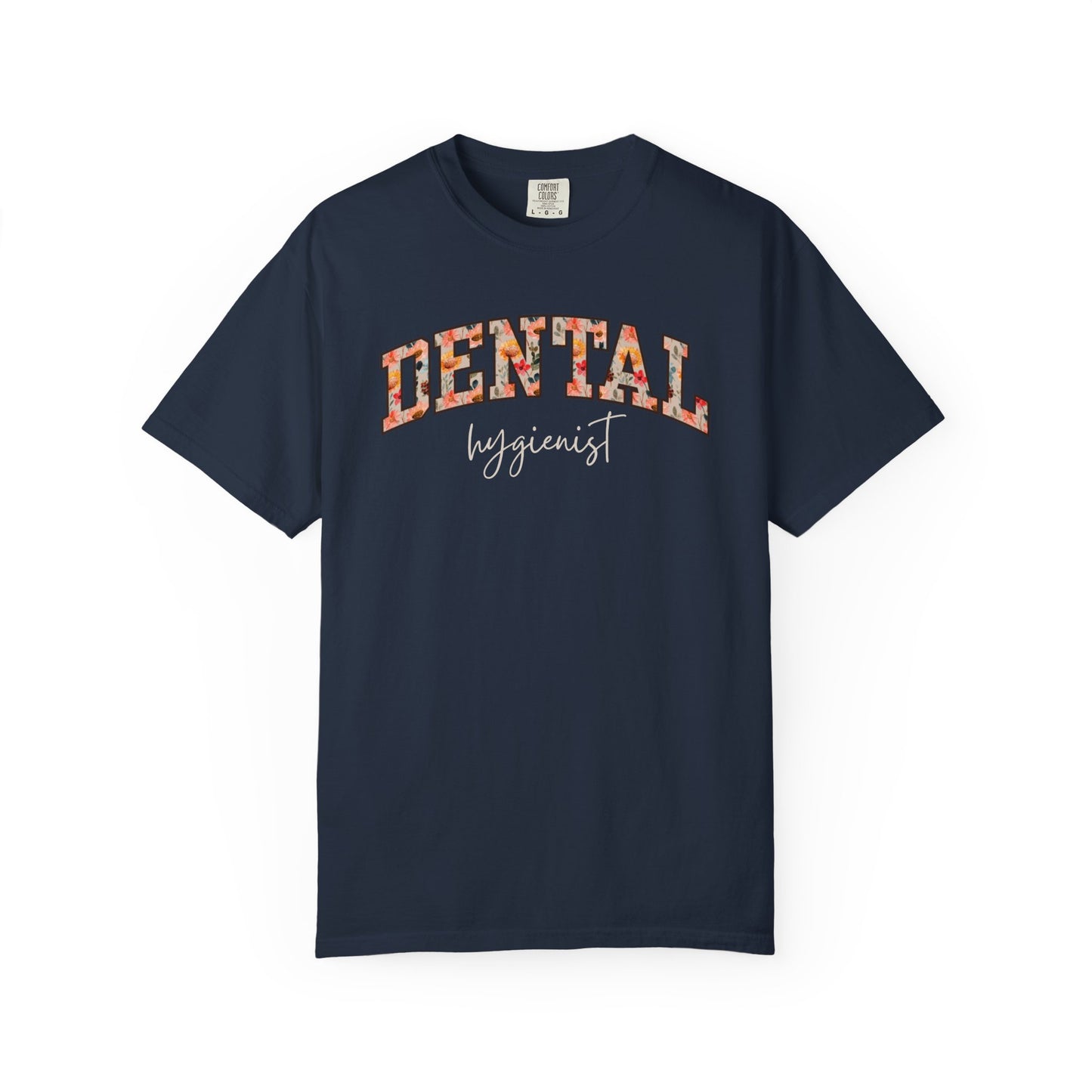 Floral Dental Hygienist Shirt