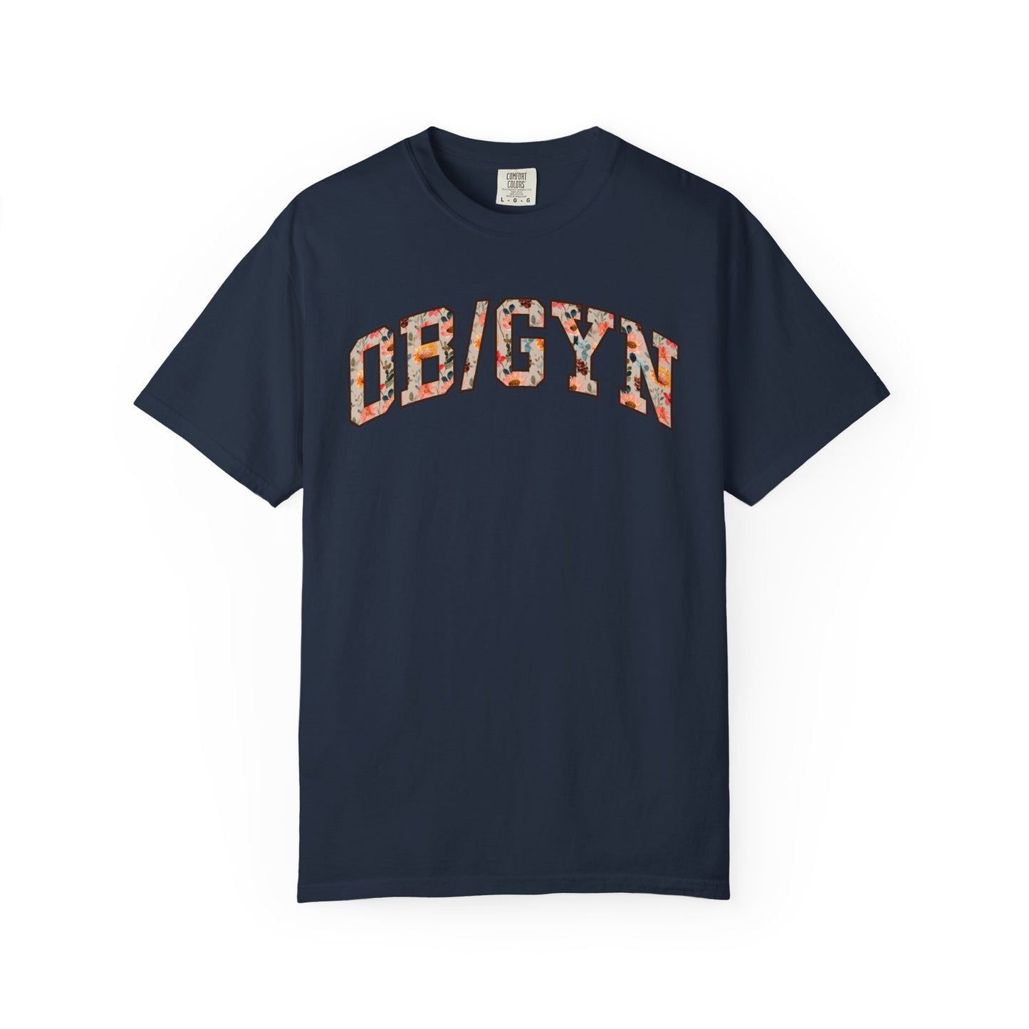 Floral OB/GYN Shirt