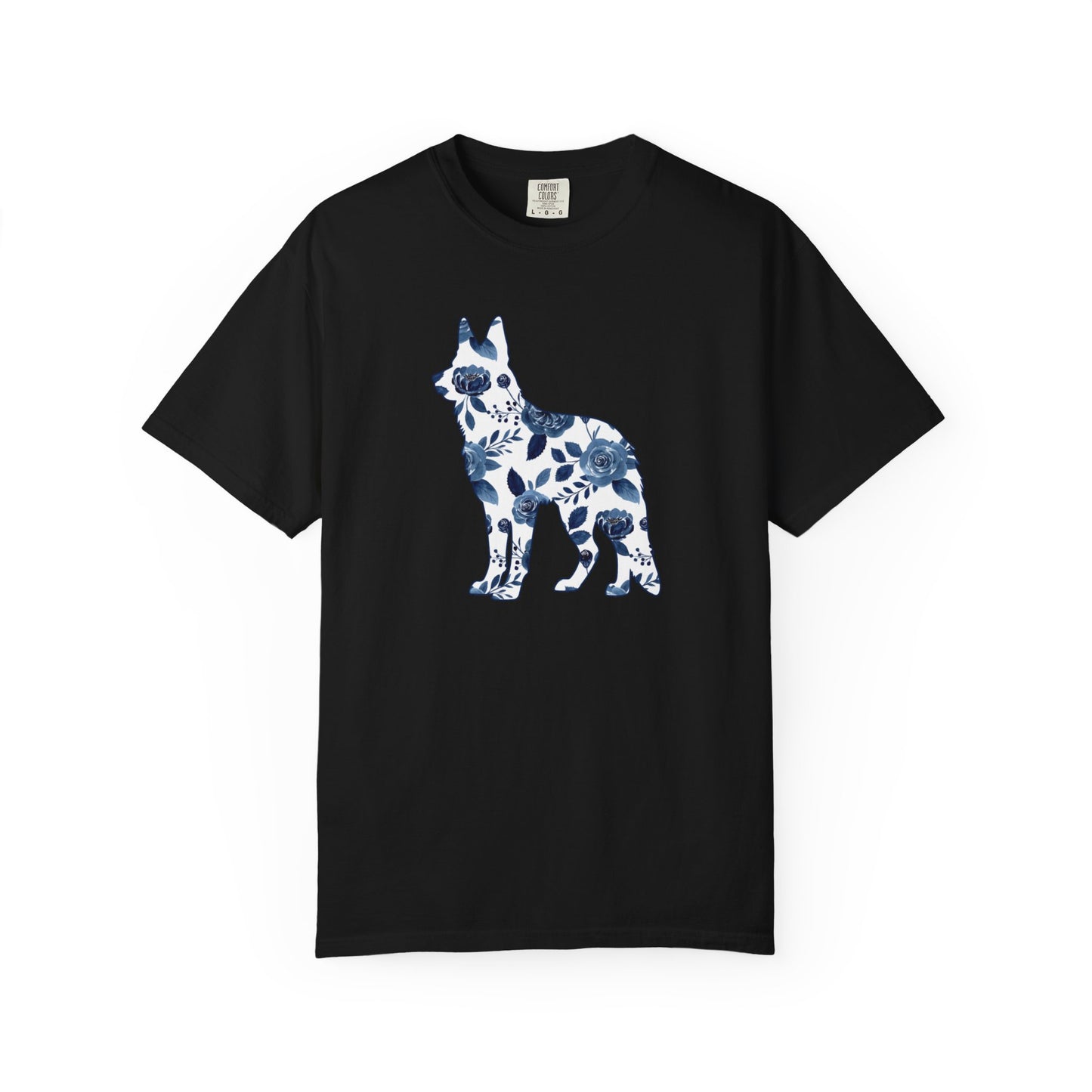 Floral German Shepherd Shirt