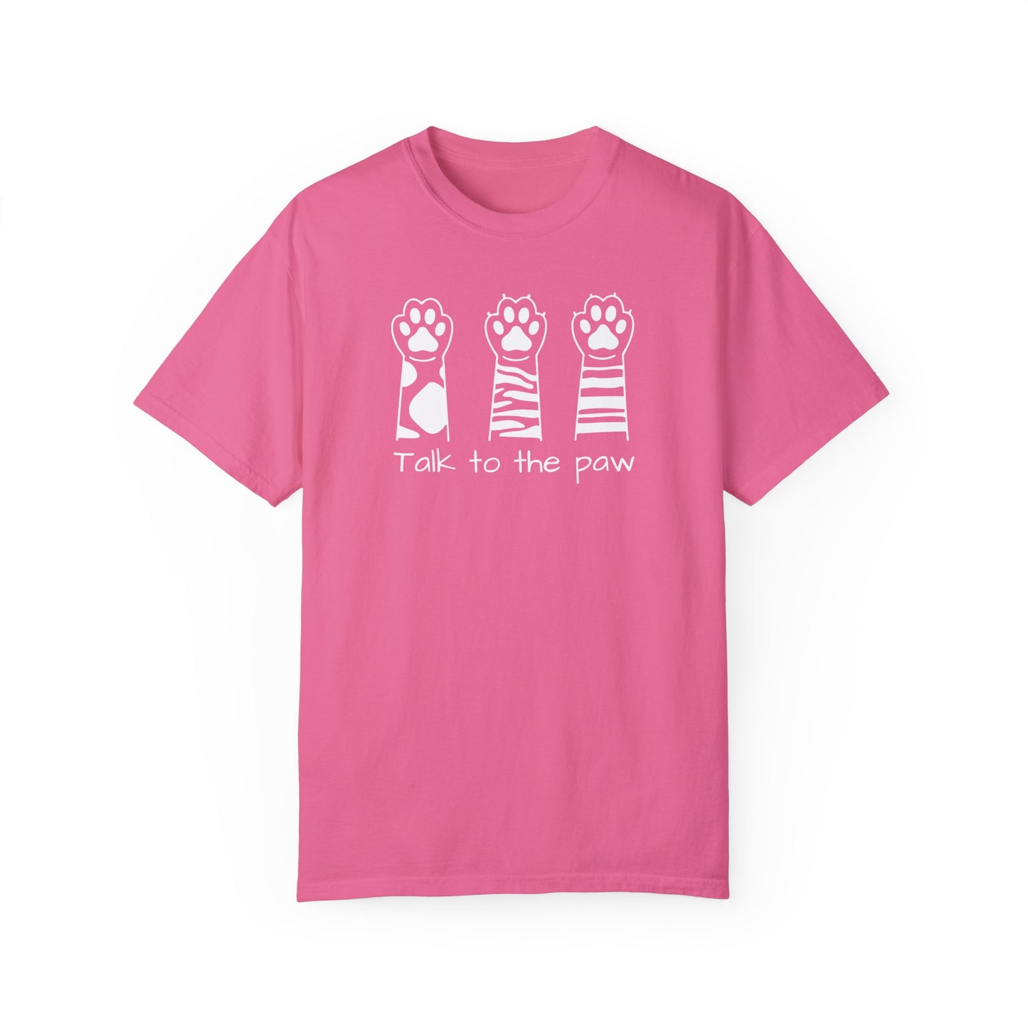 Funny Talk To The Paw Cat Shirt