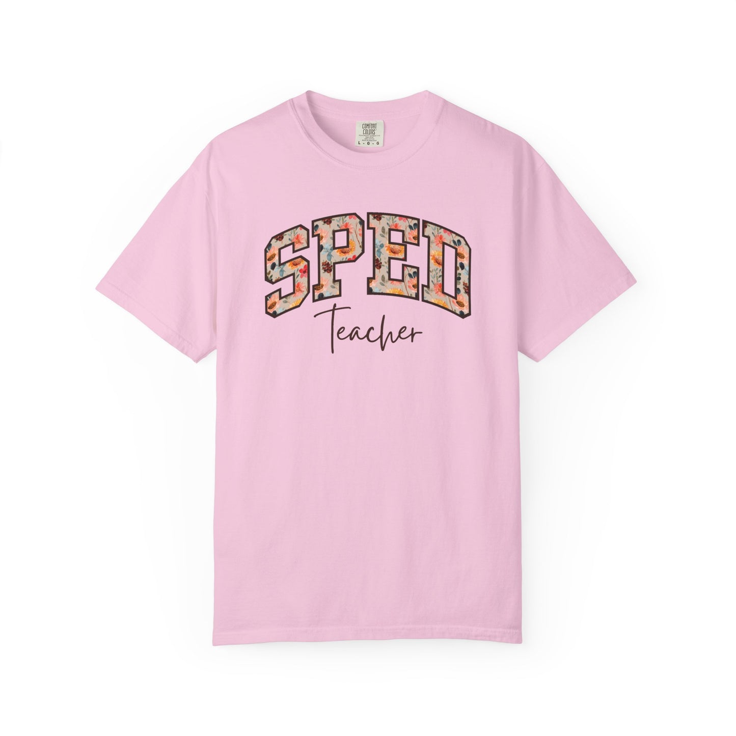 Floral SPED Teacher Shirt
