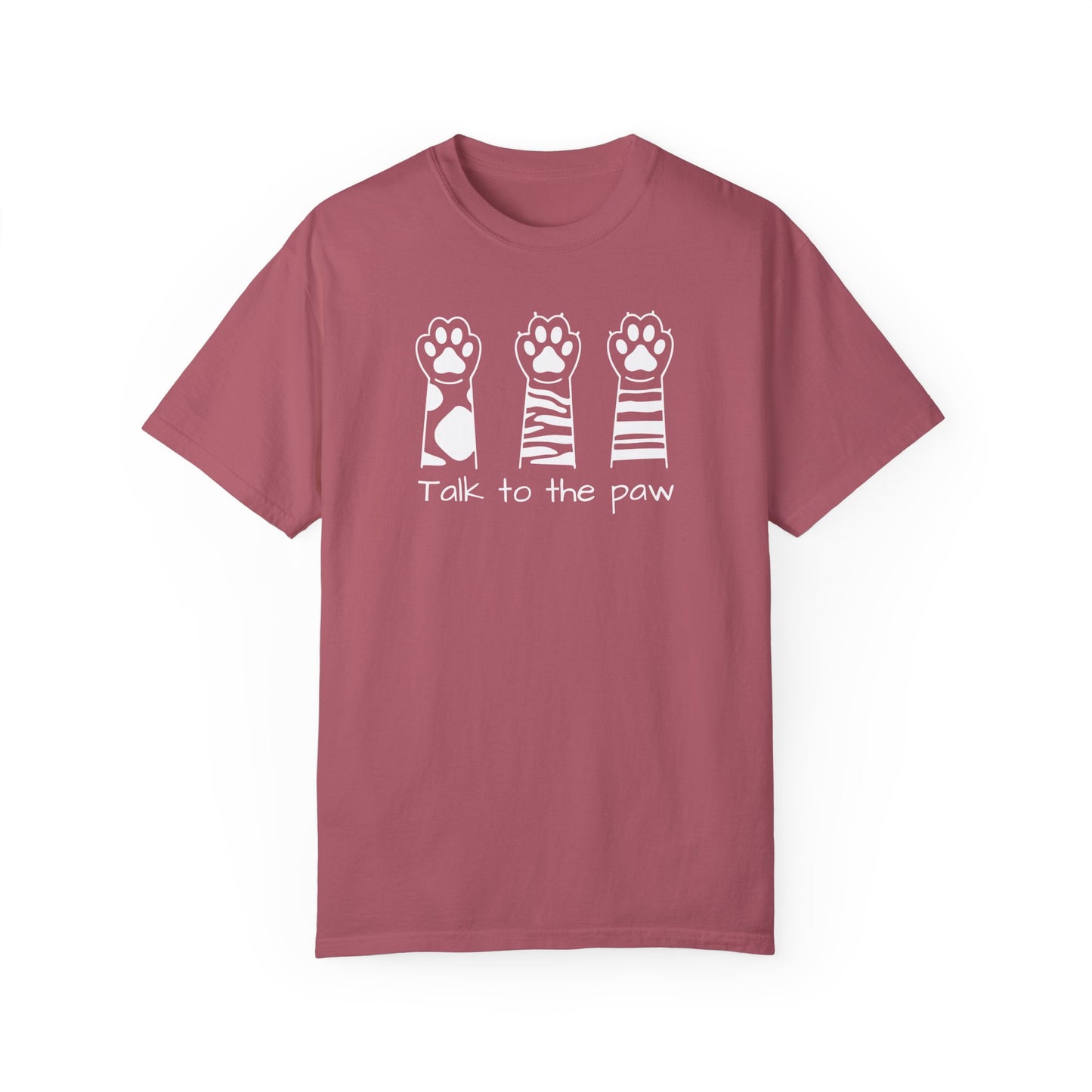 Funny Talk To The Paw Cat Shirt