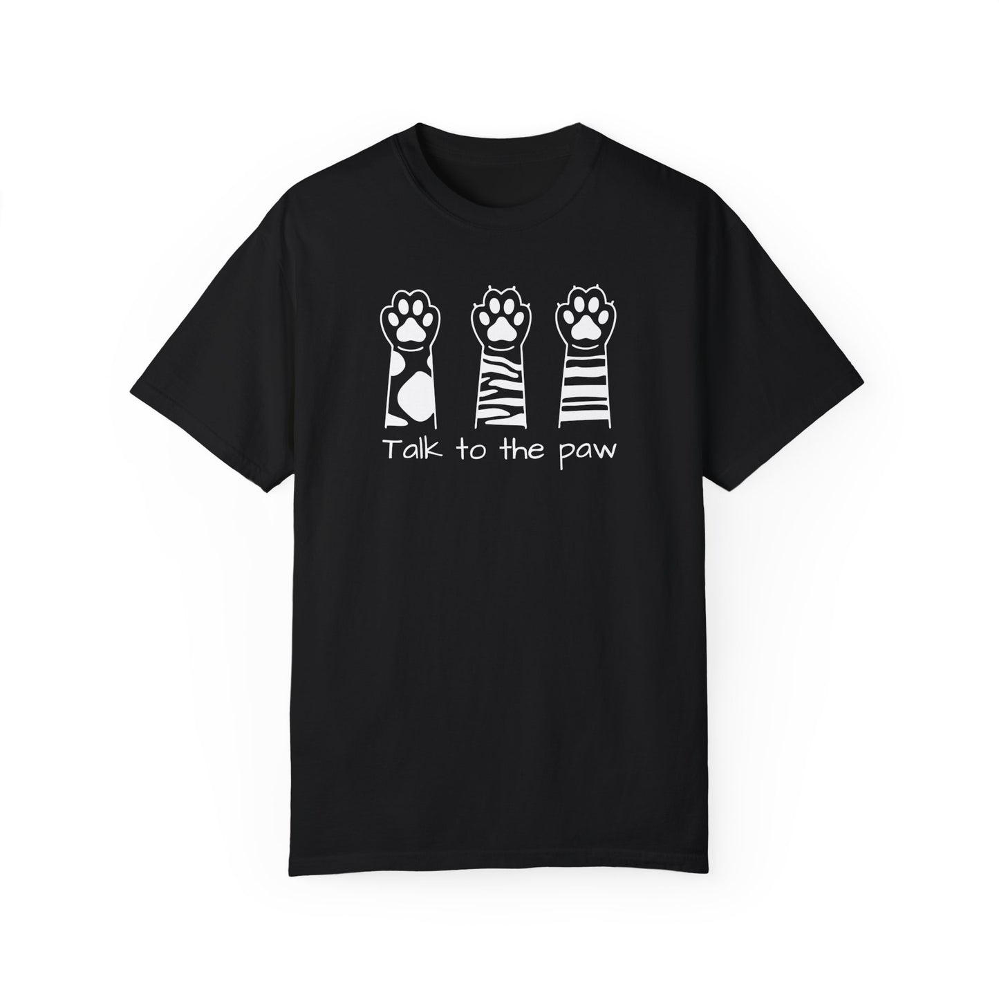 Funny Talk To The Paw Cat Shirt