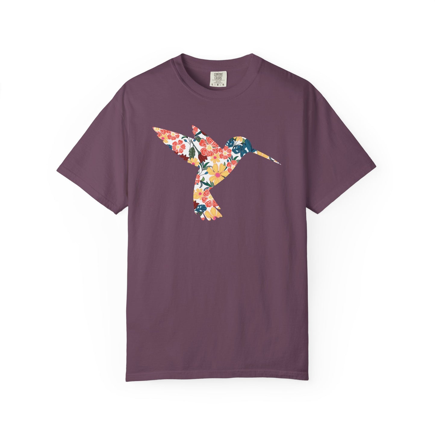 Floral Hummingbird Shirt