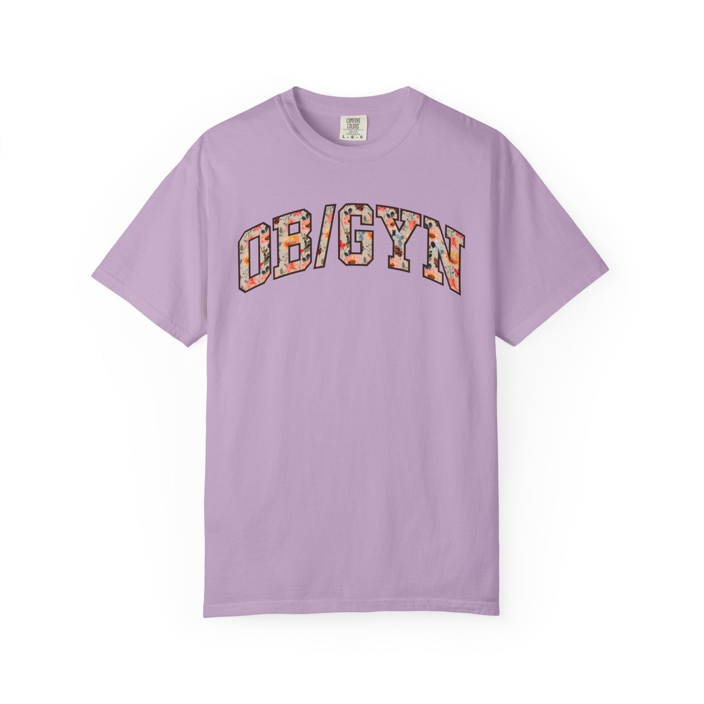 Floral OB/GYN Shirt
