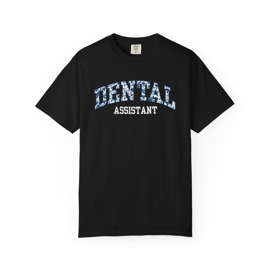 Floral Dental Assistant Shirt