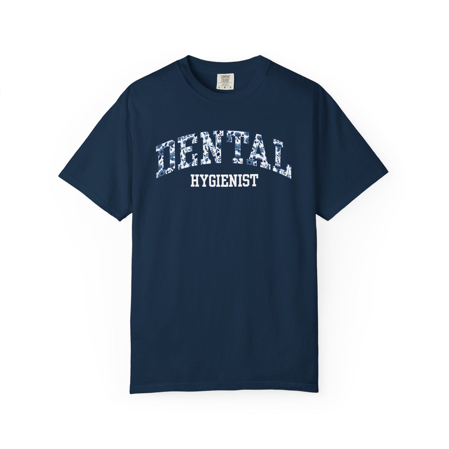 Floral Dental Hygienist Shirt
