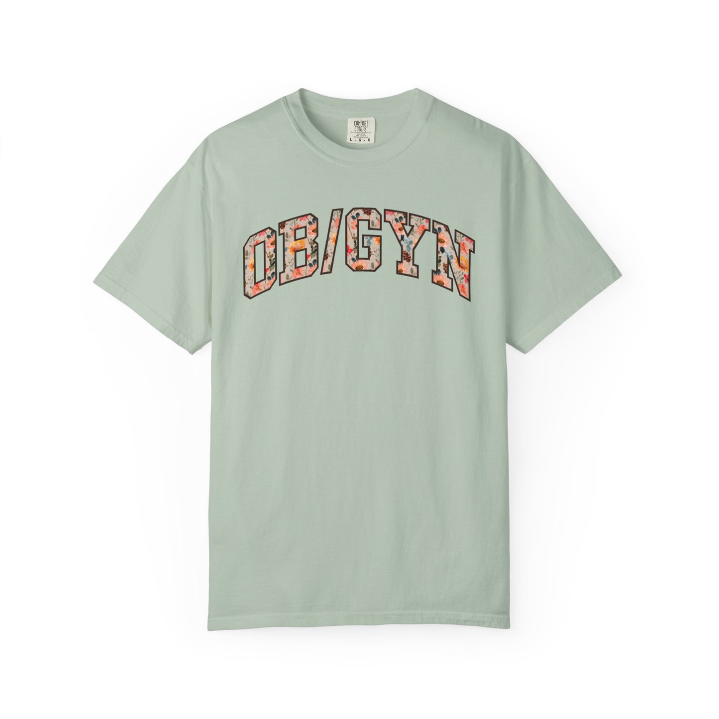 Floral OB/GYN Shirt
