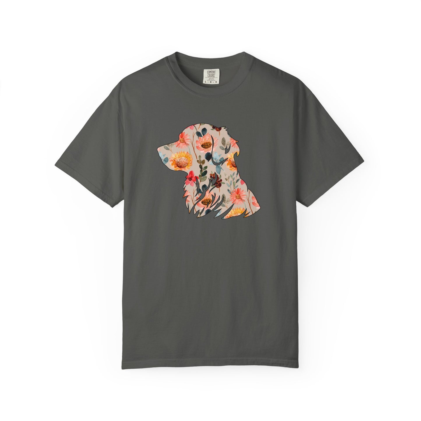 Floral Golden Retriever Shirt
