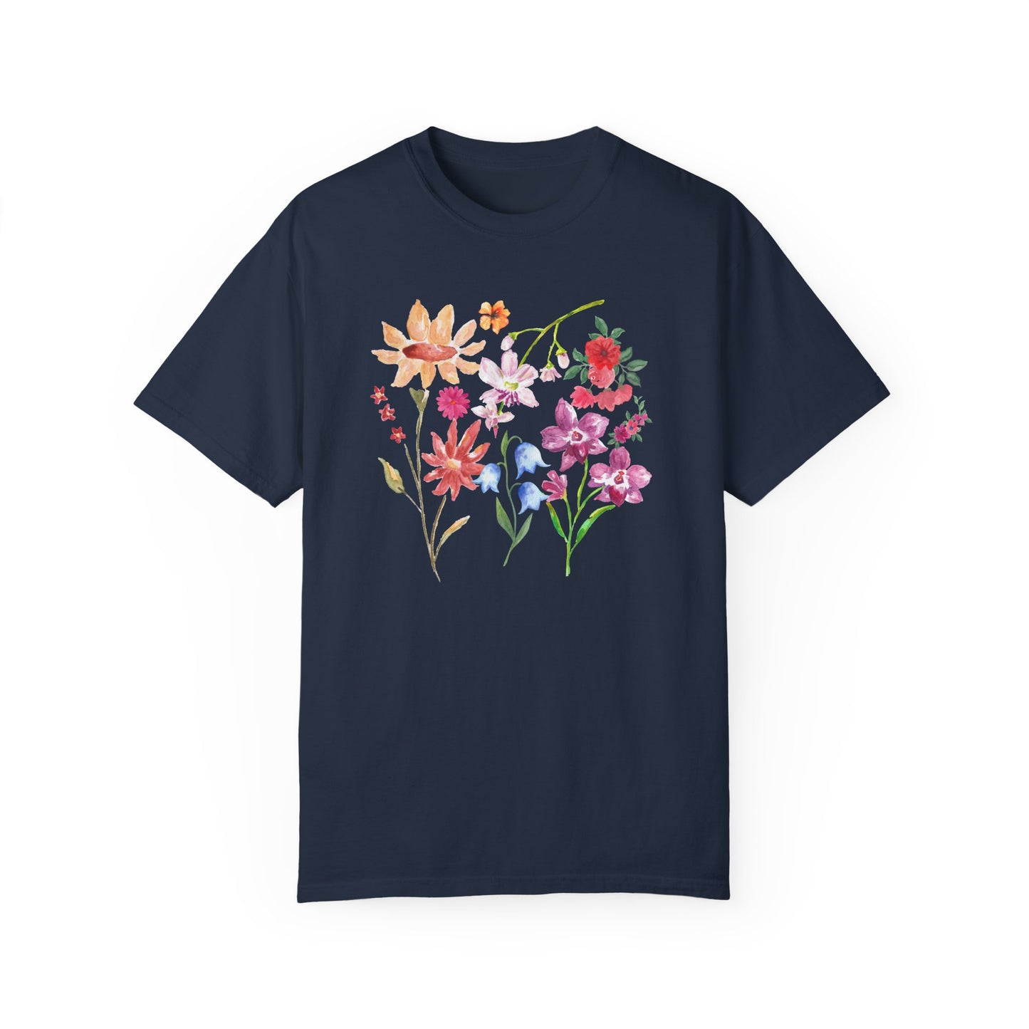 Floral Watercolor Shirt