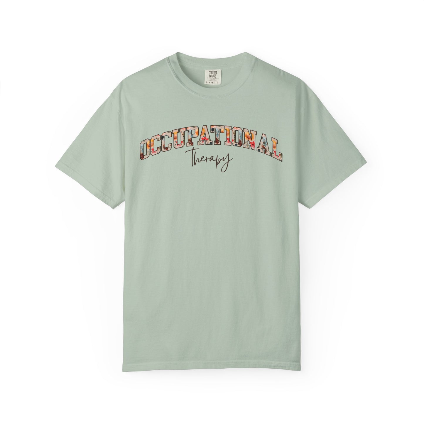 Floral Occupational Therapy Shirt