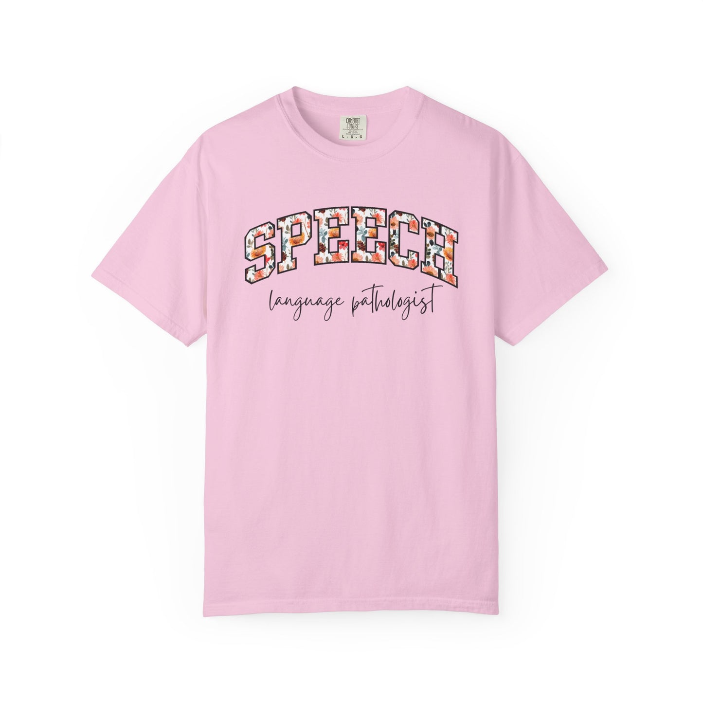 Floral Speech Language Pathologist Shirt
