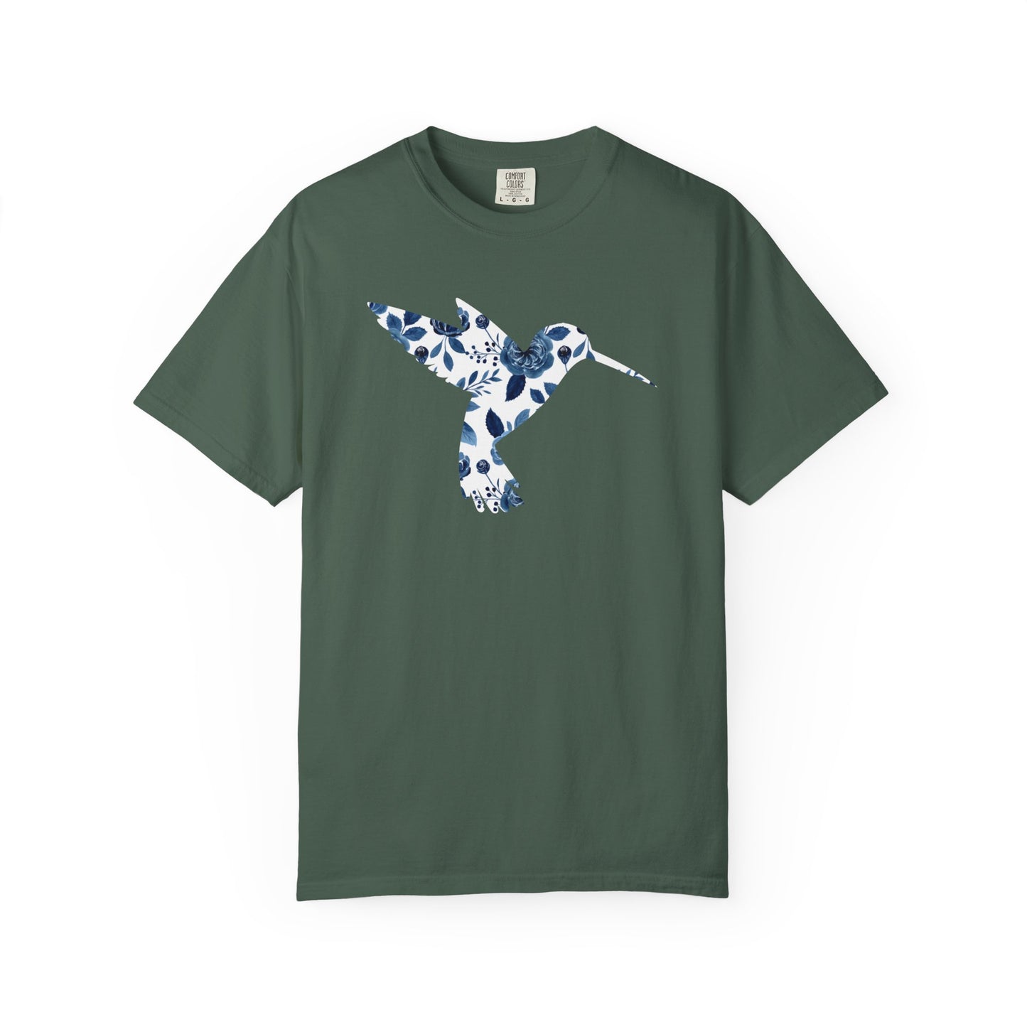 Floral Hummingbird Shirt