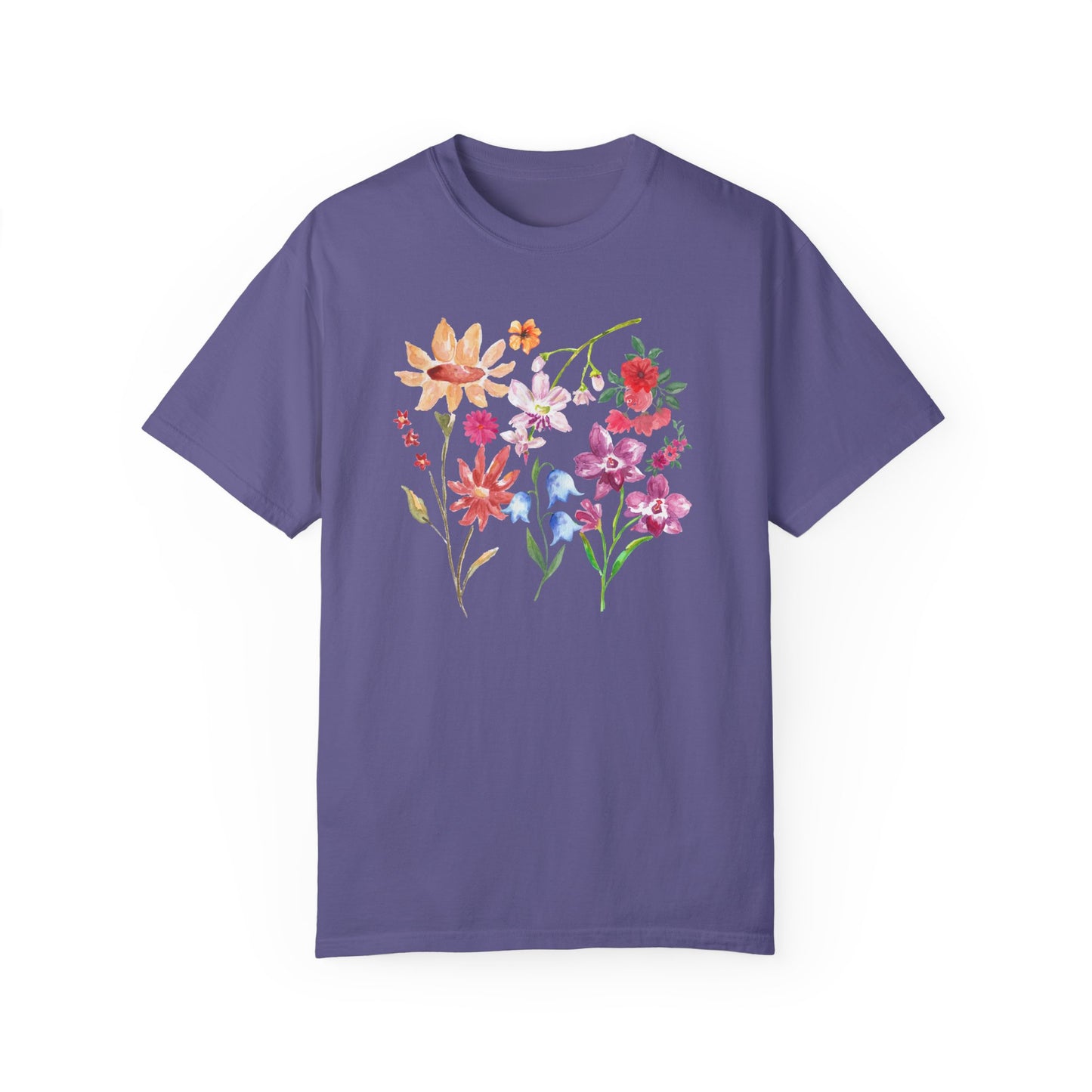Floral Watercolor Shirt