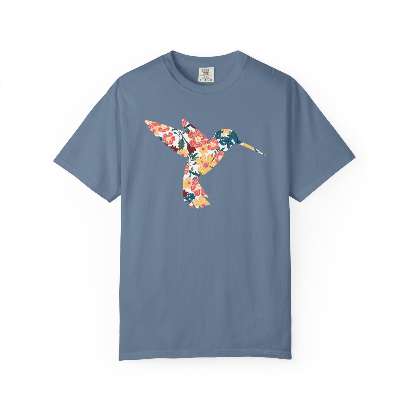 Floral Hummingbird Shirt