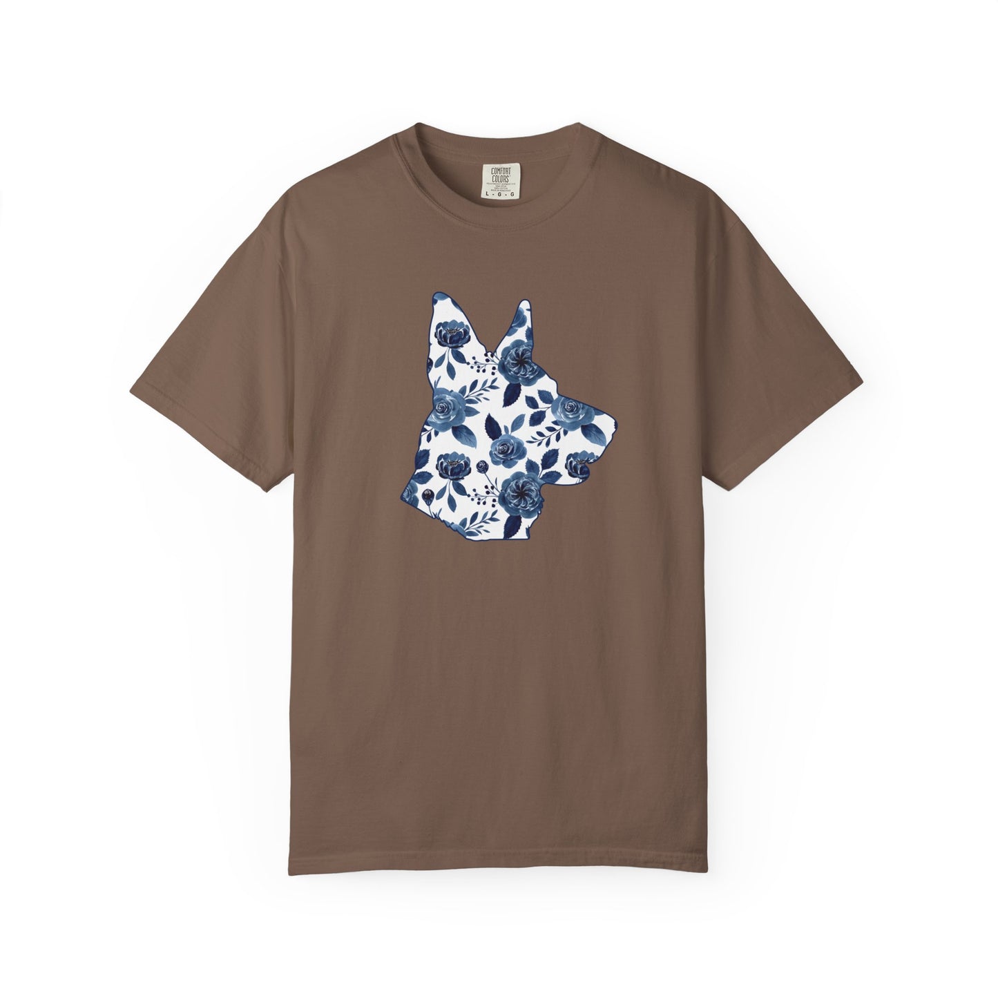 Floral German Shepherd Shirt