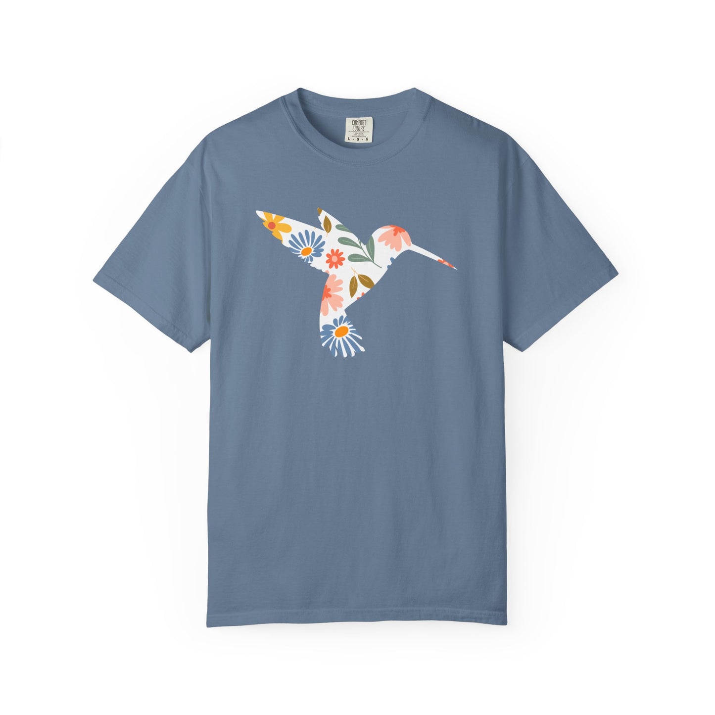 Floral Hummingbird Shirt
