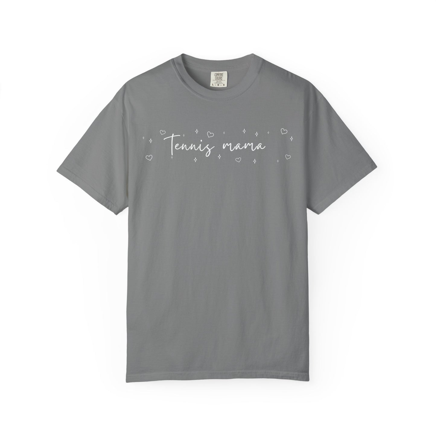 Tennis Mama Heart Sparkle Shirt