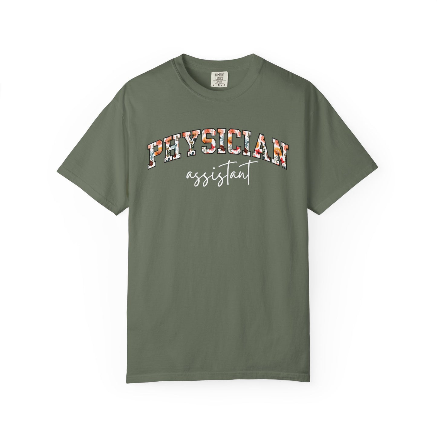 Floral Physician Assistant Shirt