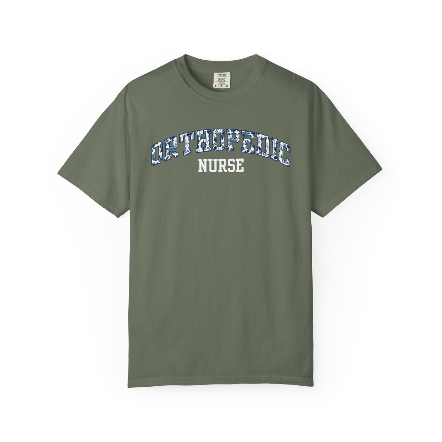 Floral Orthopedic Nurse Shirt