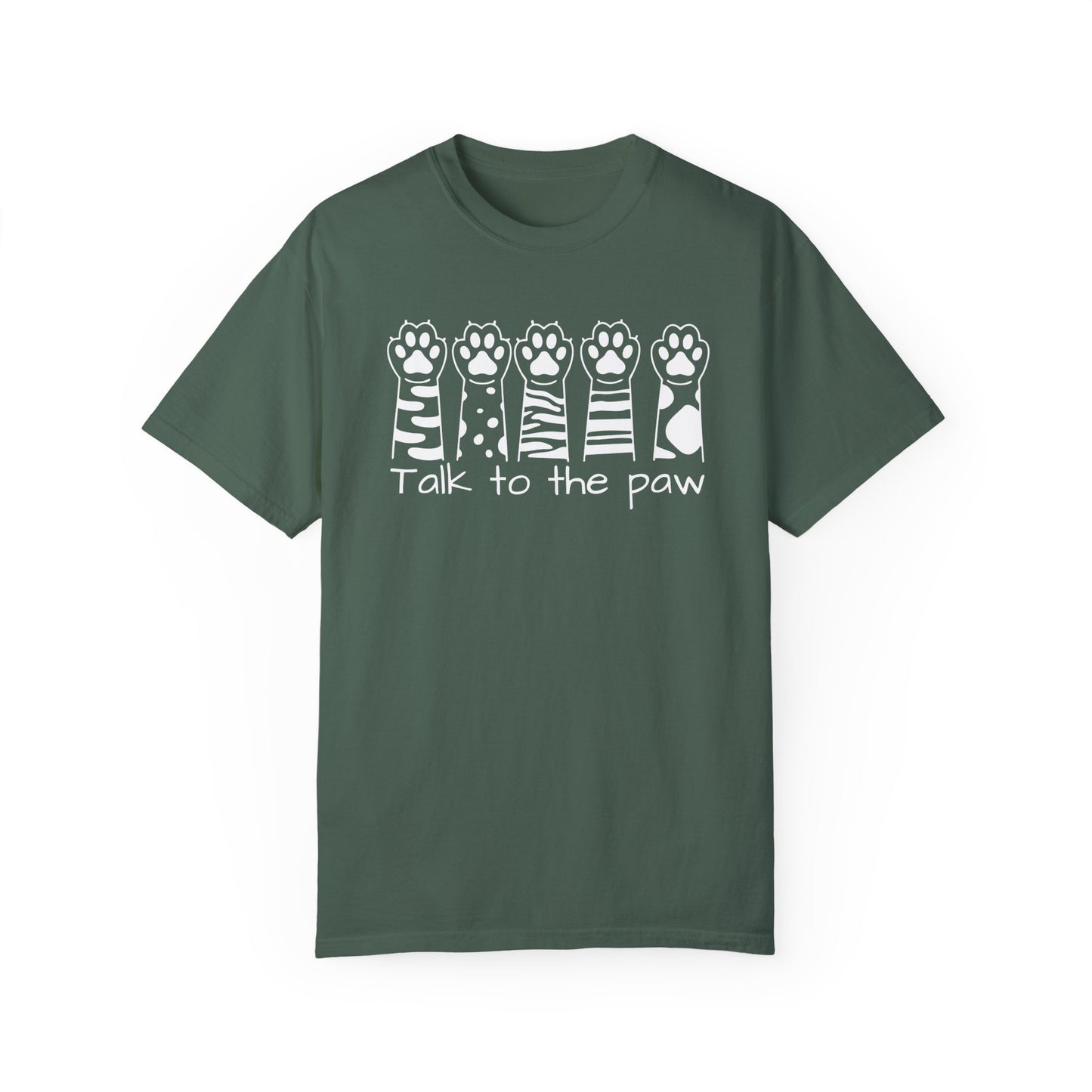 Funny Talk To The Paw Cat Shirt
