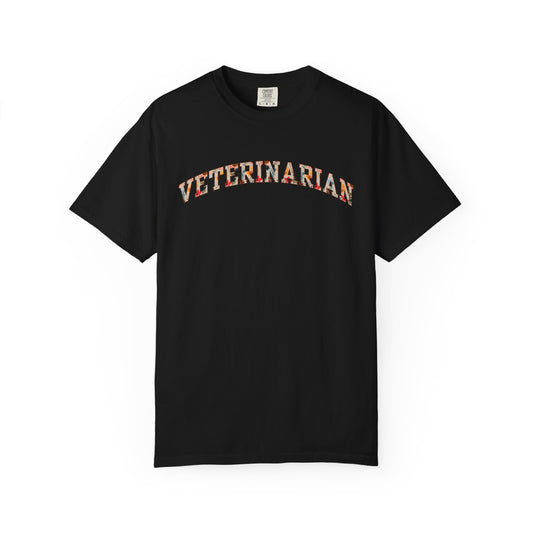 Floral Veterinarian Shirt