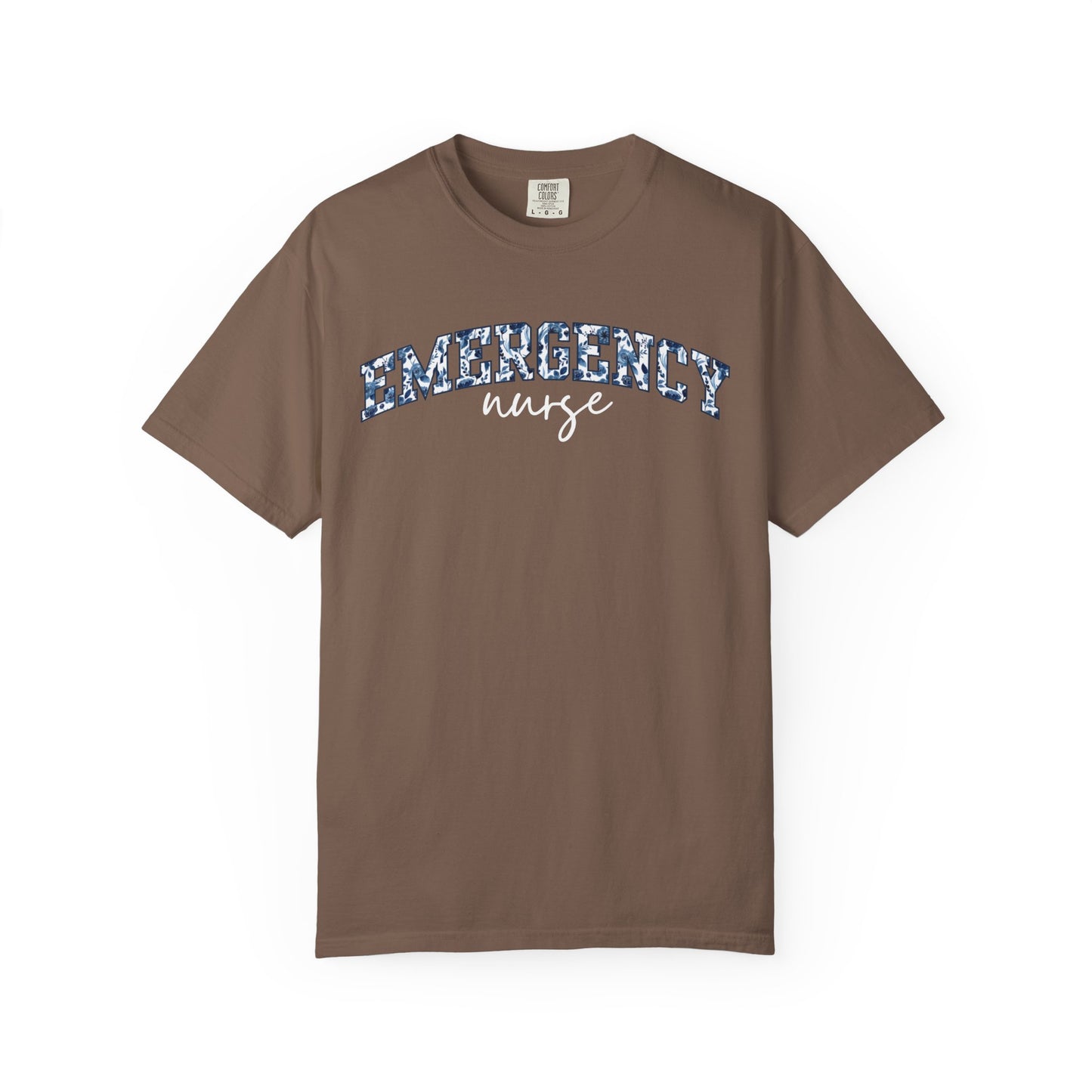 Floral Emergency Nurse Shirt