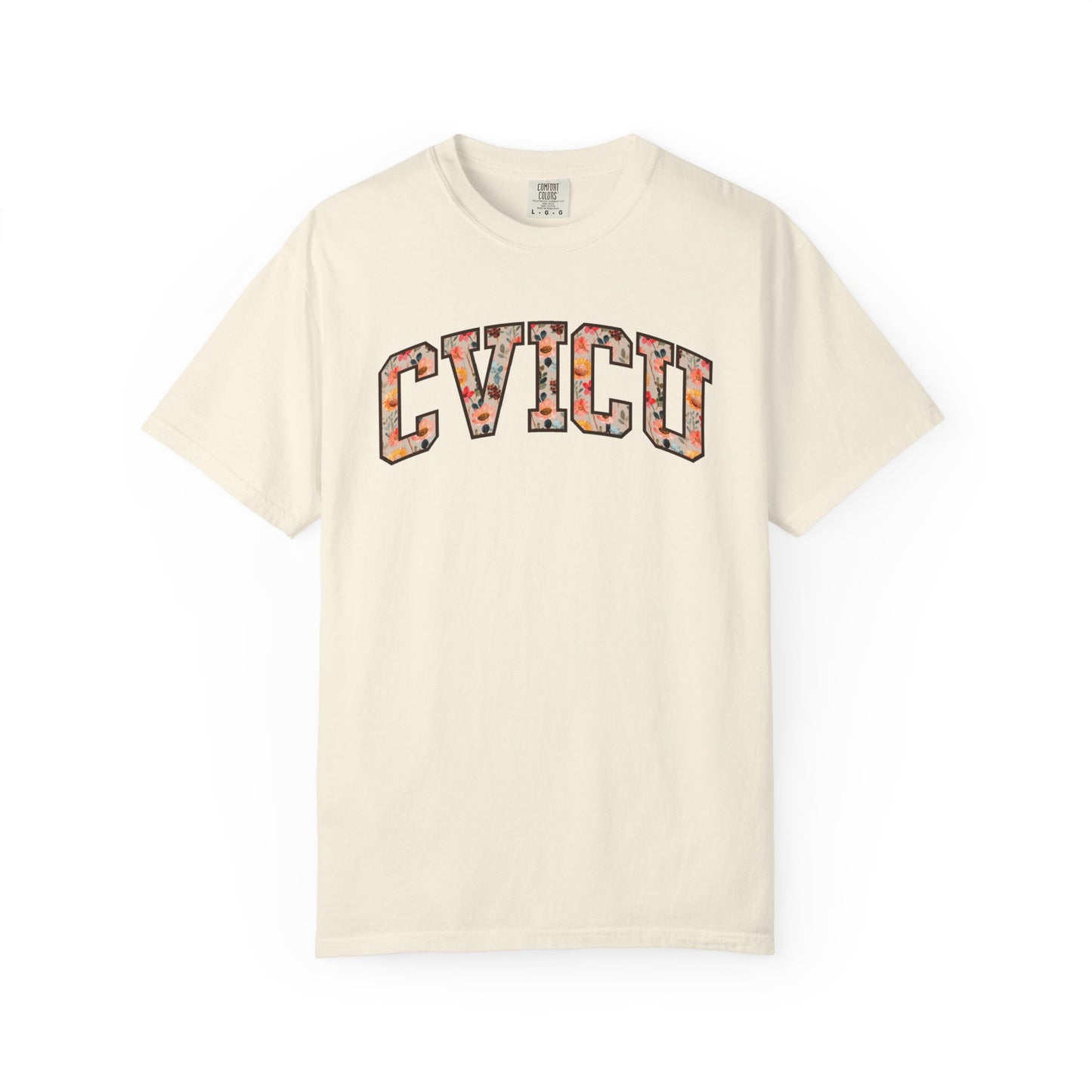 Floral CVICU Shirt