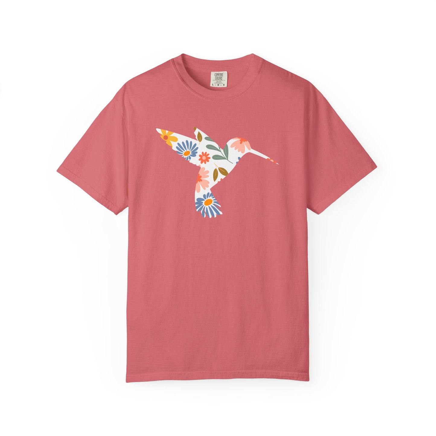 Floral Hummingbird Shirt