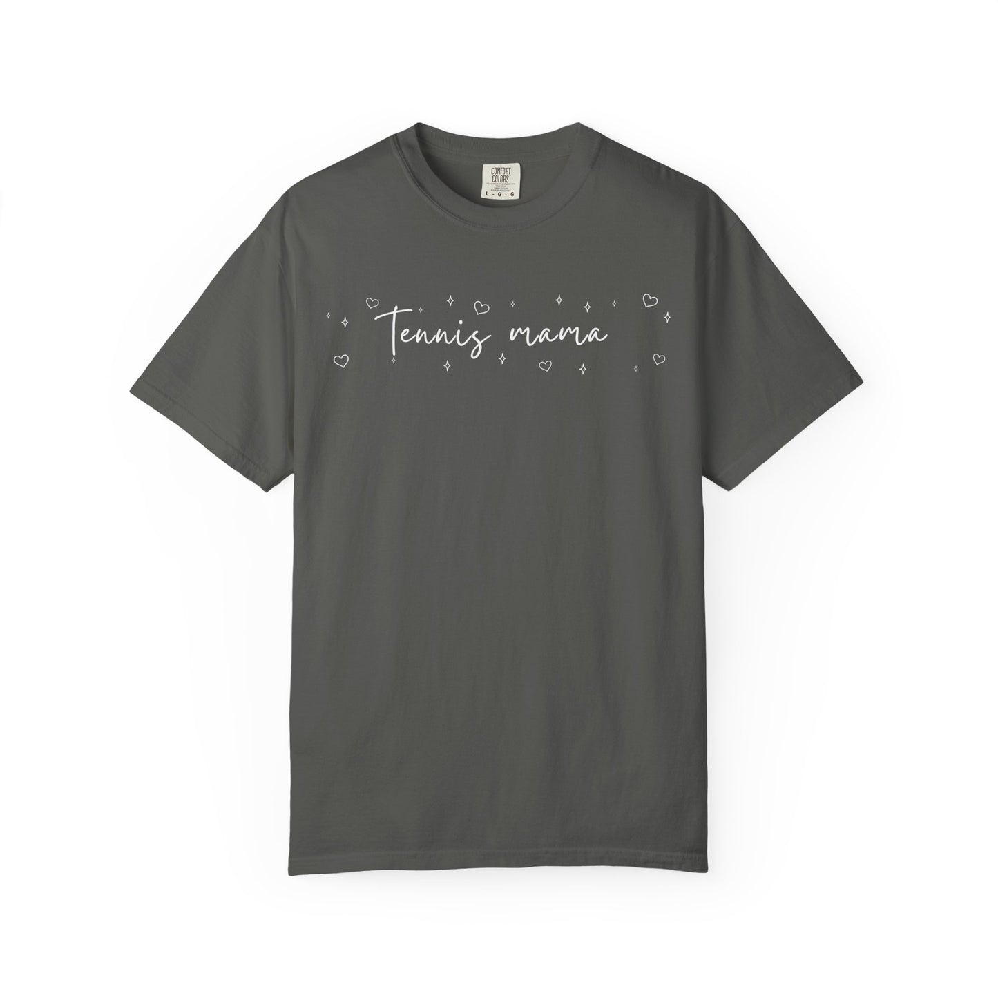 Tennis Mama Heart Sparkle Shirt