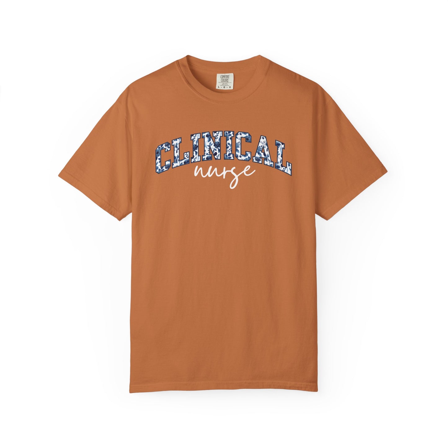 Floral Clinical Nurse Shirt