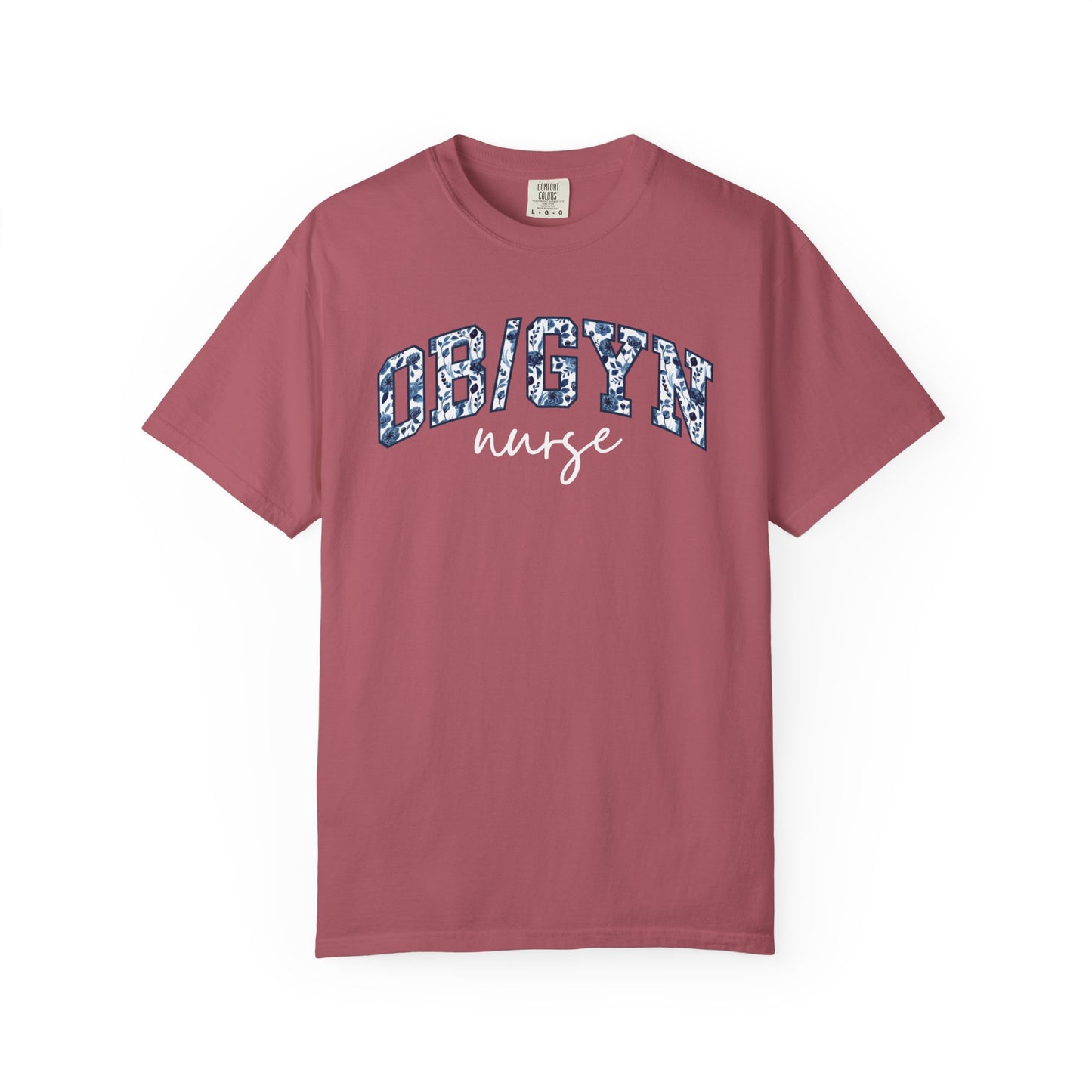 Floral OB/GYN Nurse Shirt