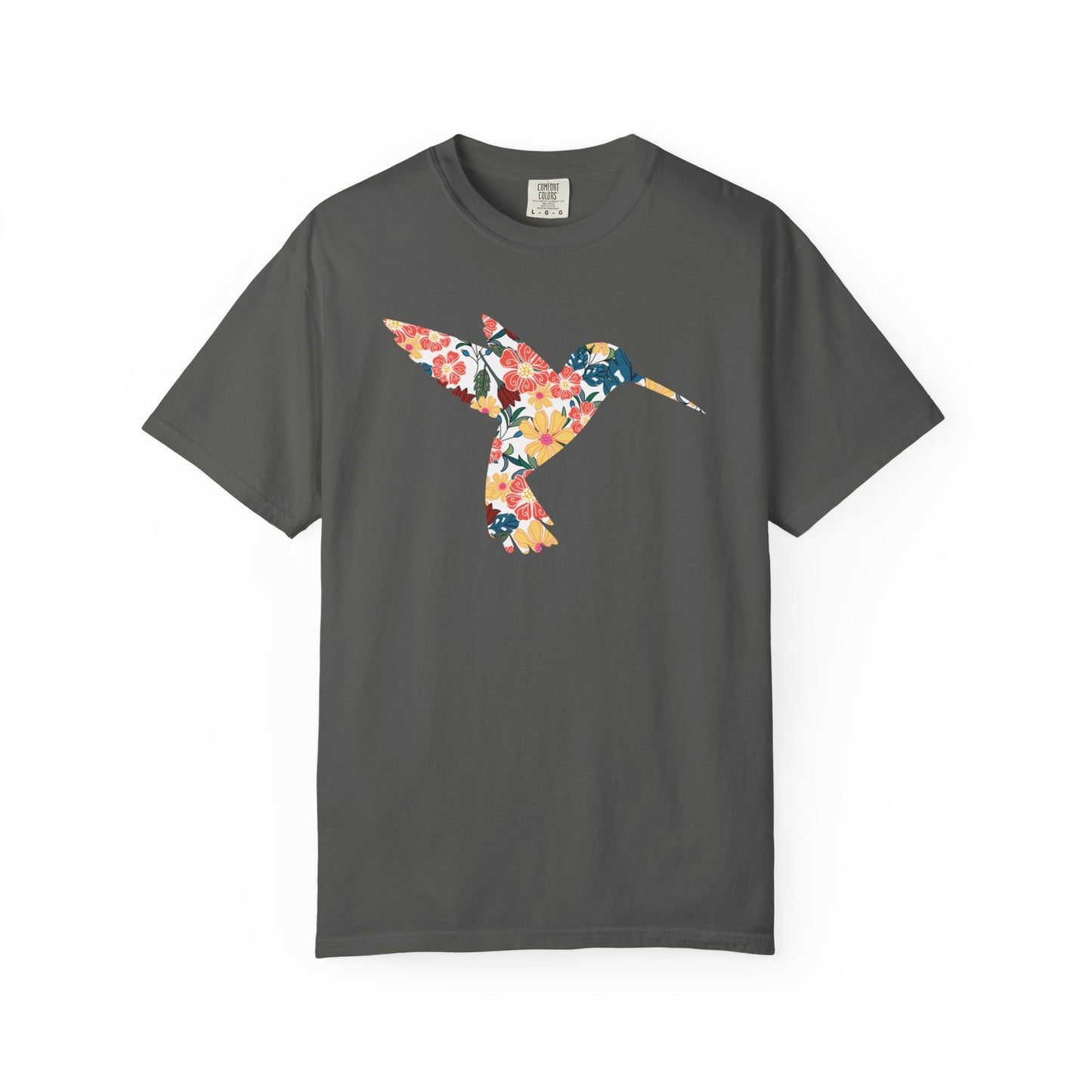 Floral Hummingbird Shirt