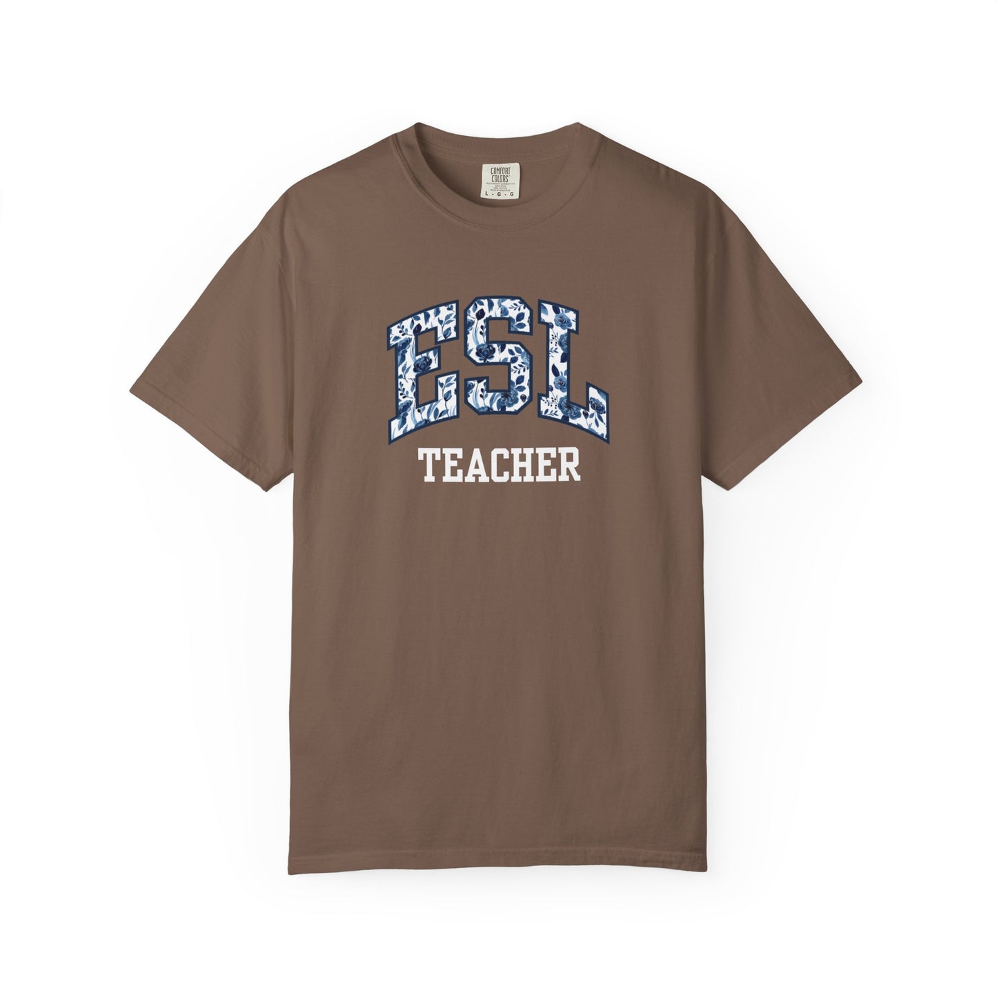 Floral ESL Teacher Shirt