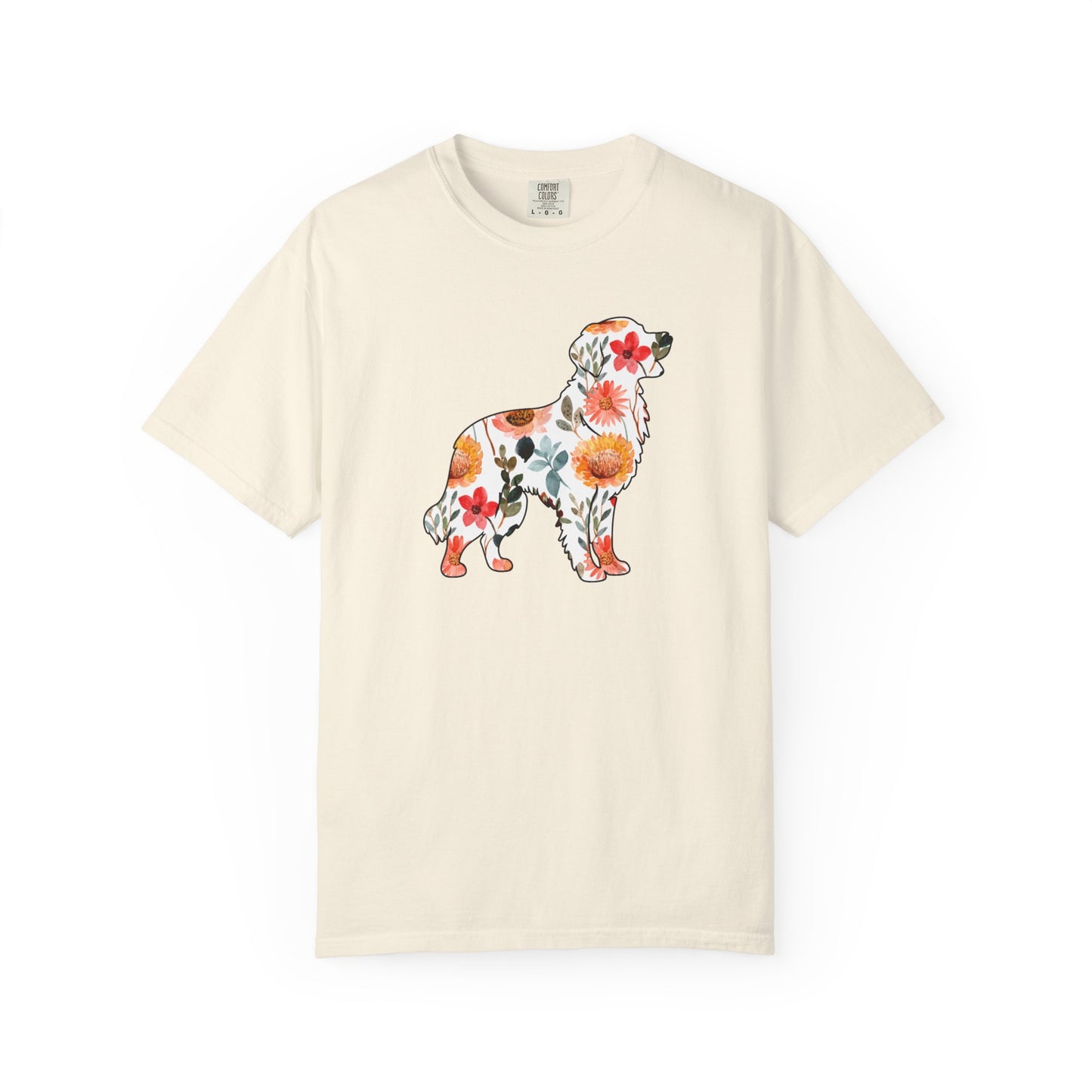 Floral Golden Retriever Shirt