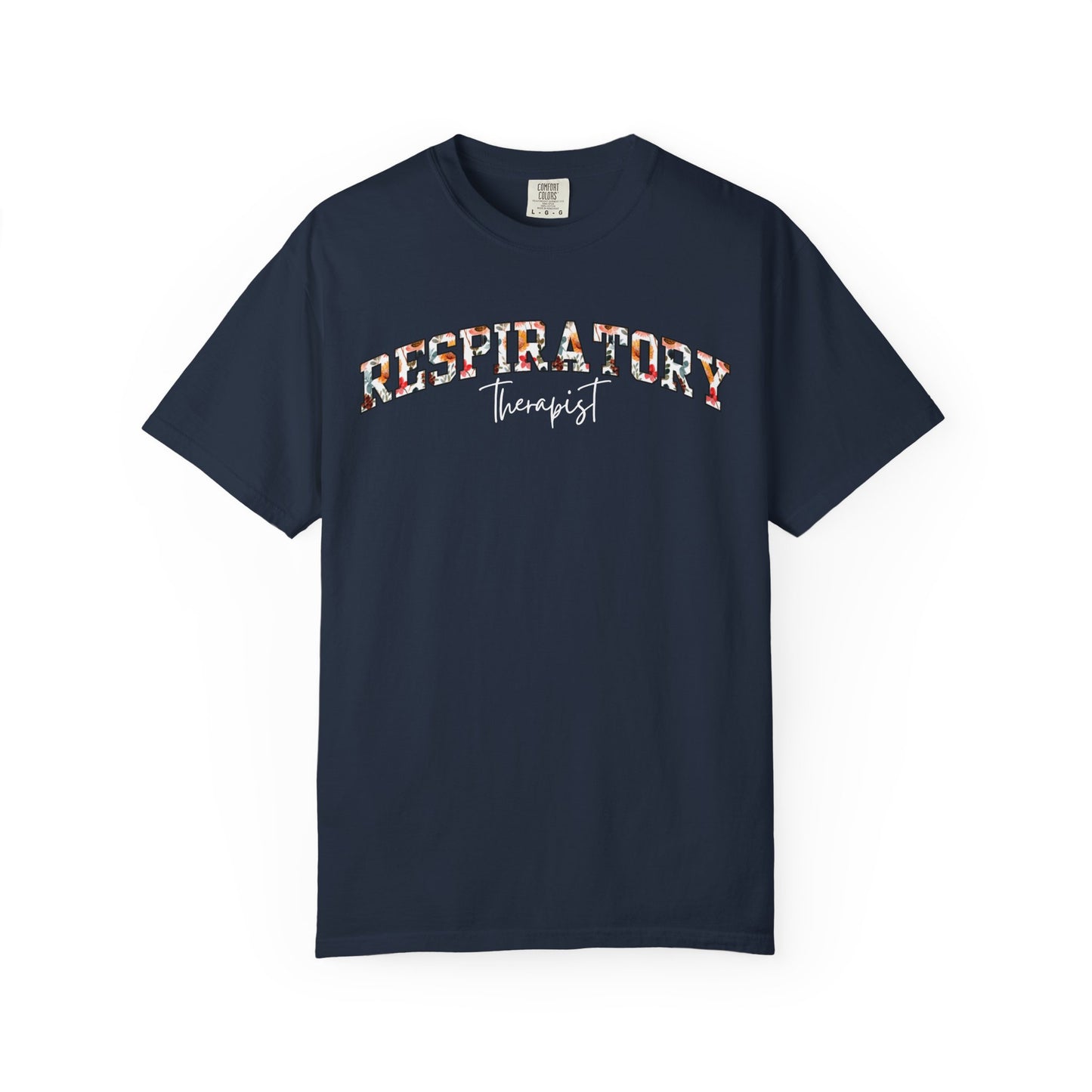 Floral Respiratory Therapist Shirt