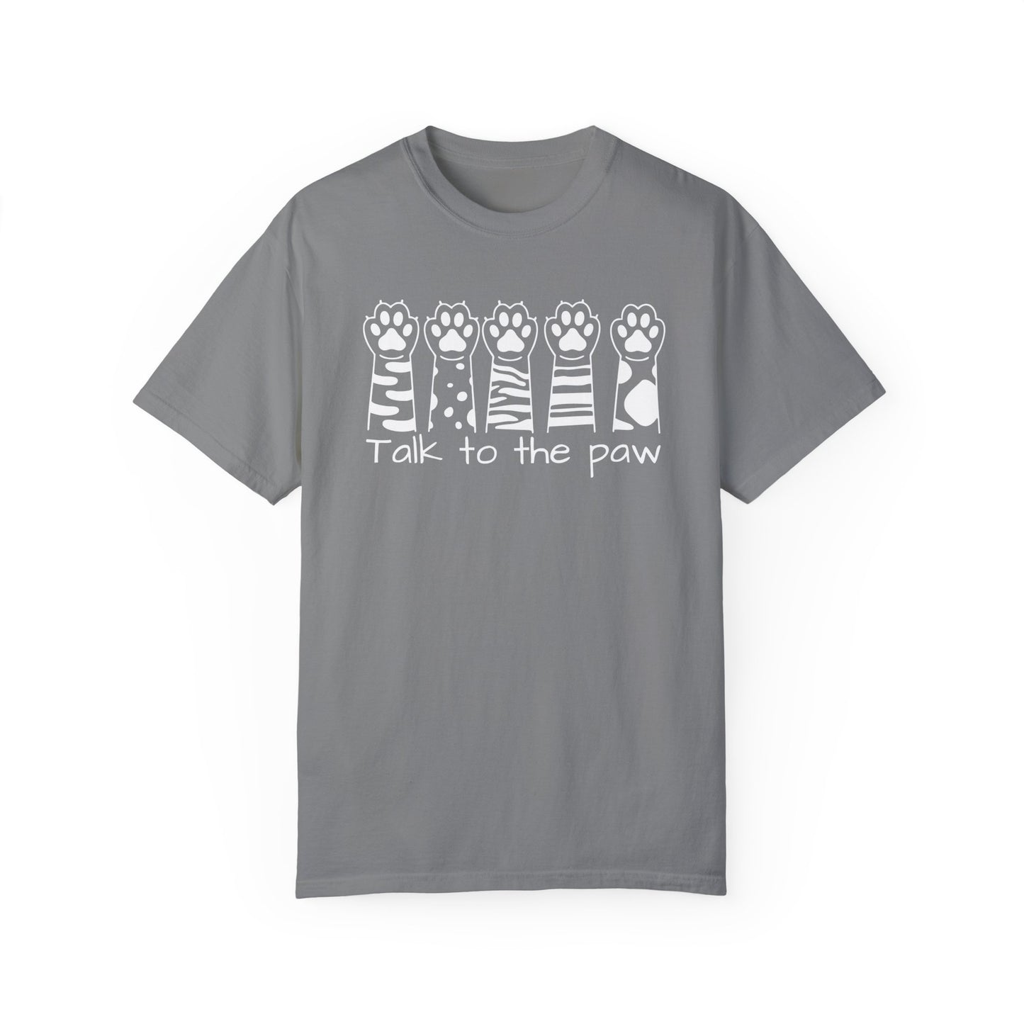 Funny Talk To The Paw Cat Shirt
