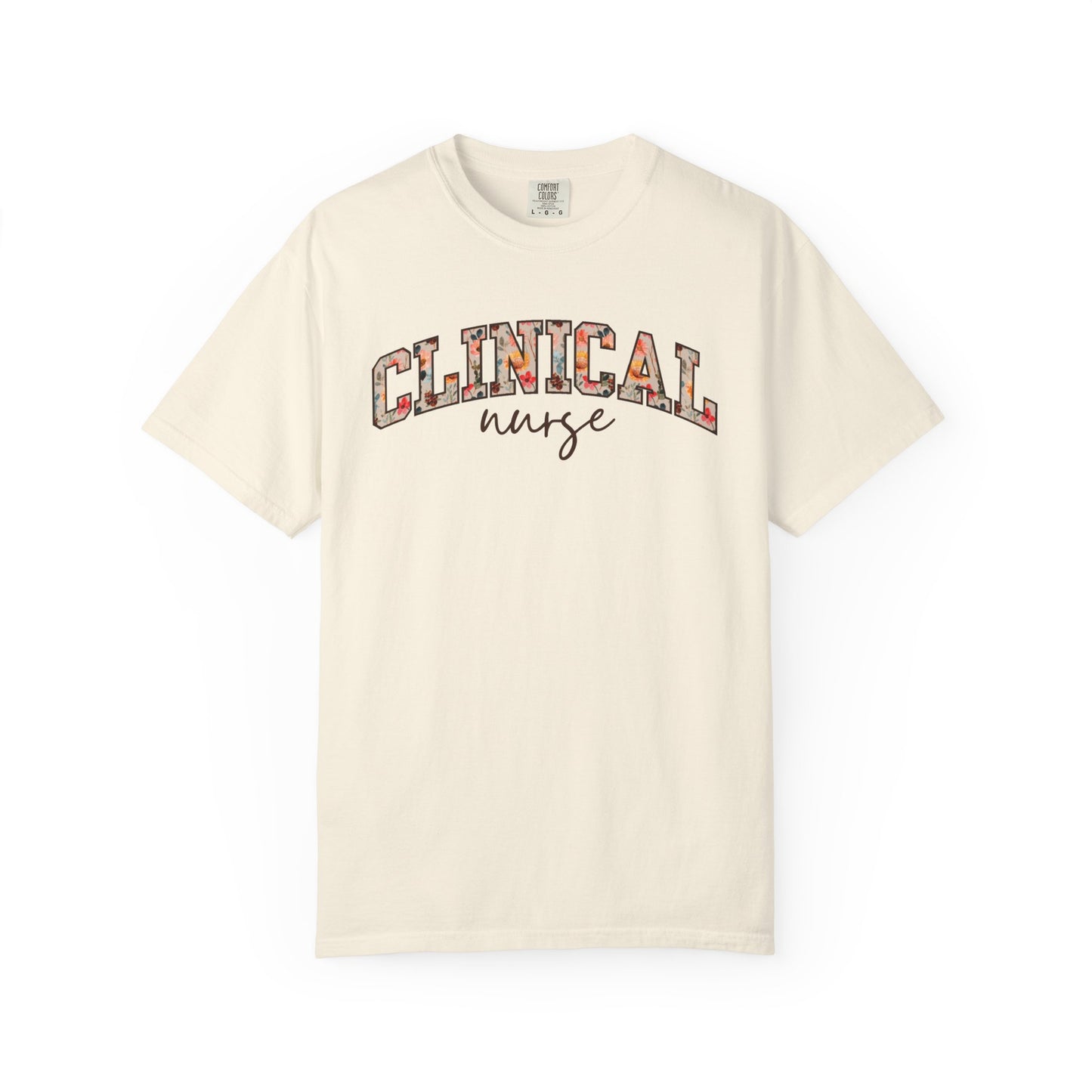 Floral Clinical Nurse Shirt