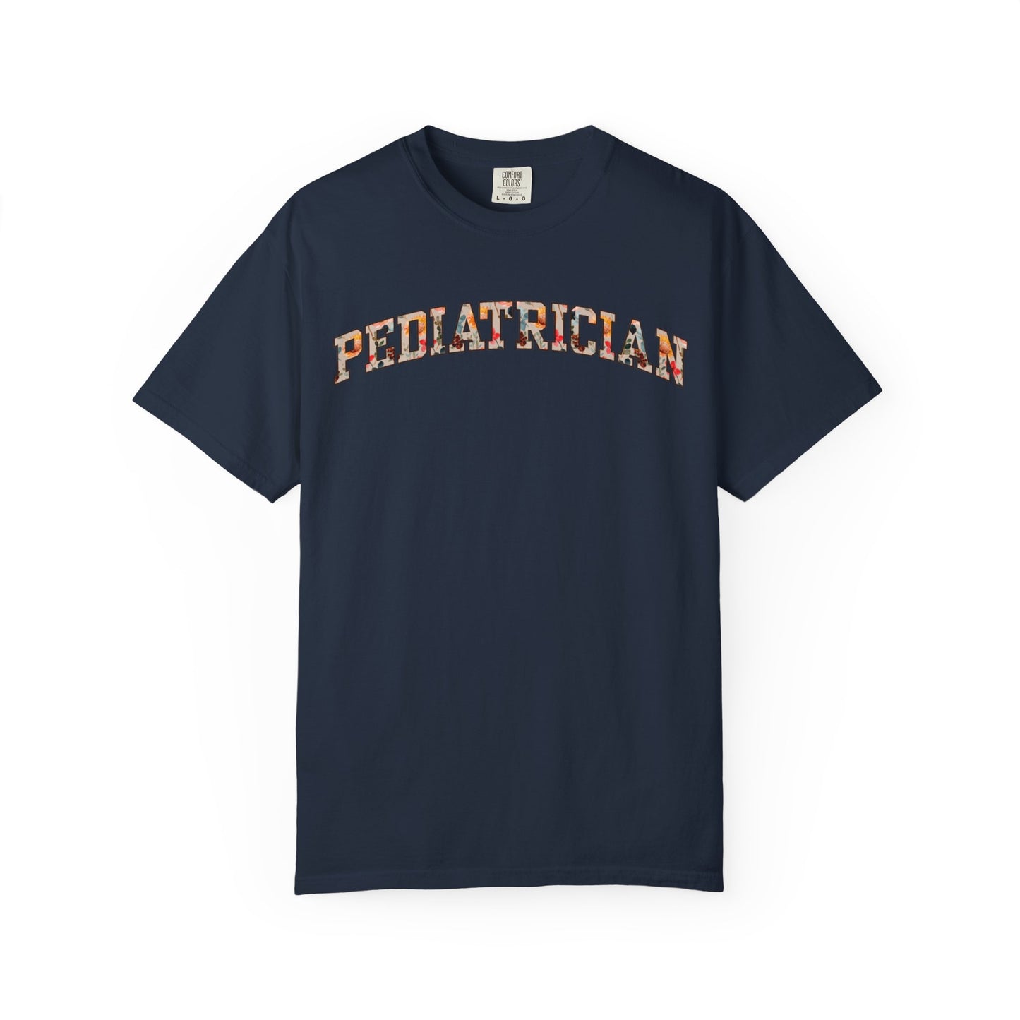 Floral Pediatrician Shirt
